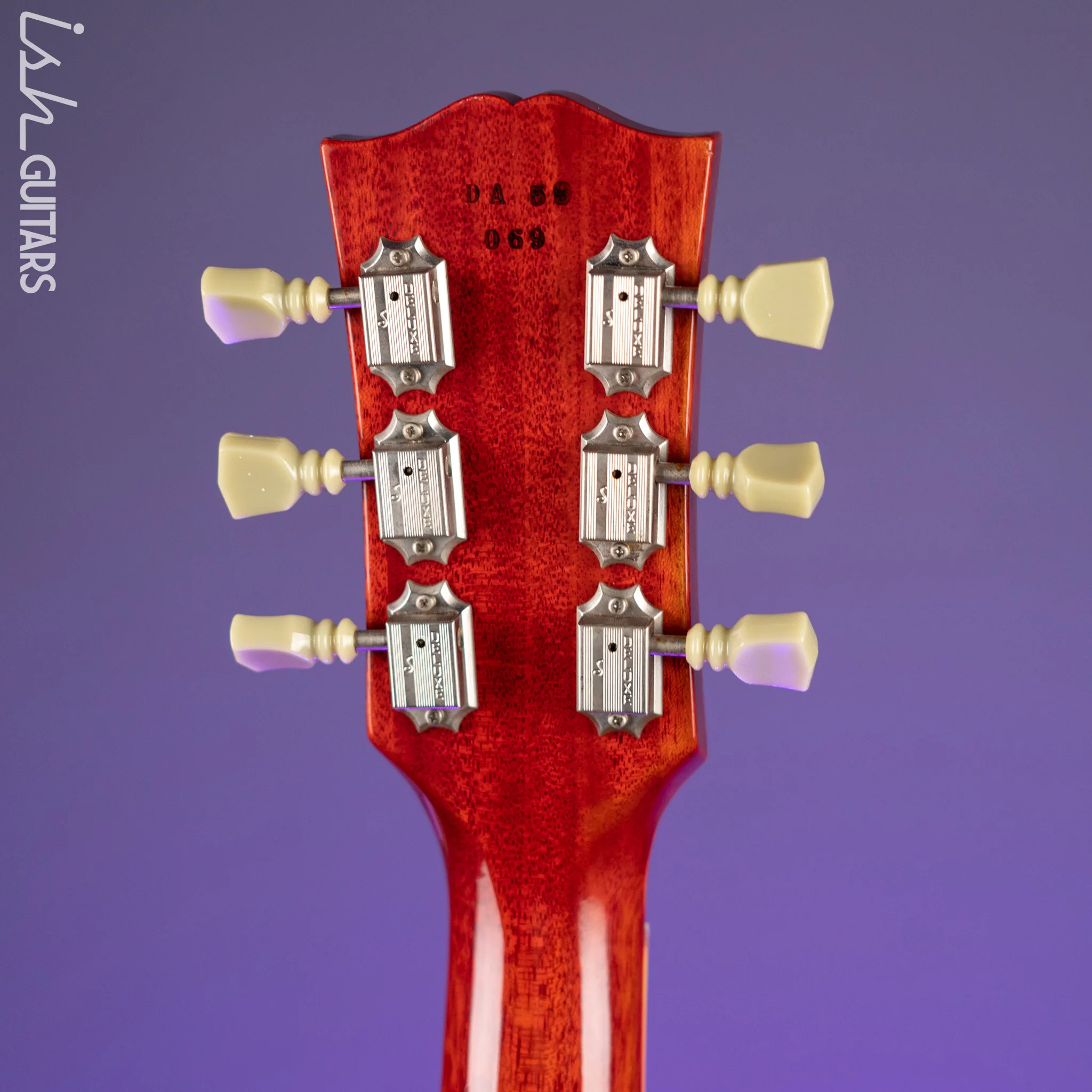2013 Gibson Custom Shop Les Paul Duane Allman ‘59 VOS Cherry Sunburst 69 of 150 - Image 13