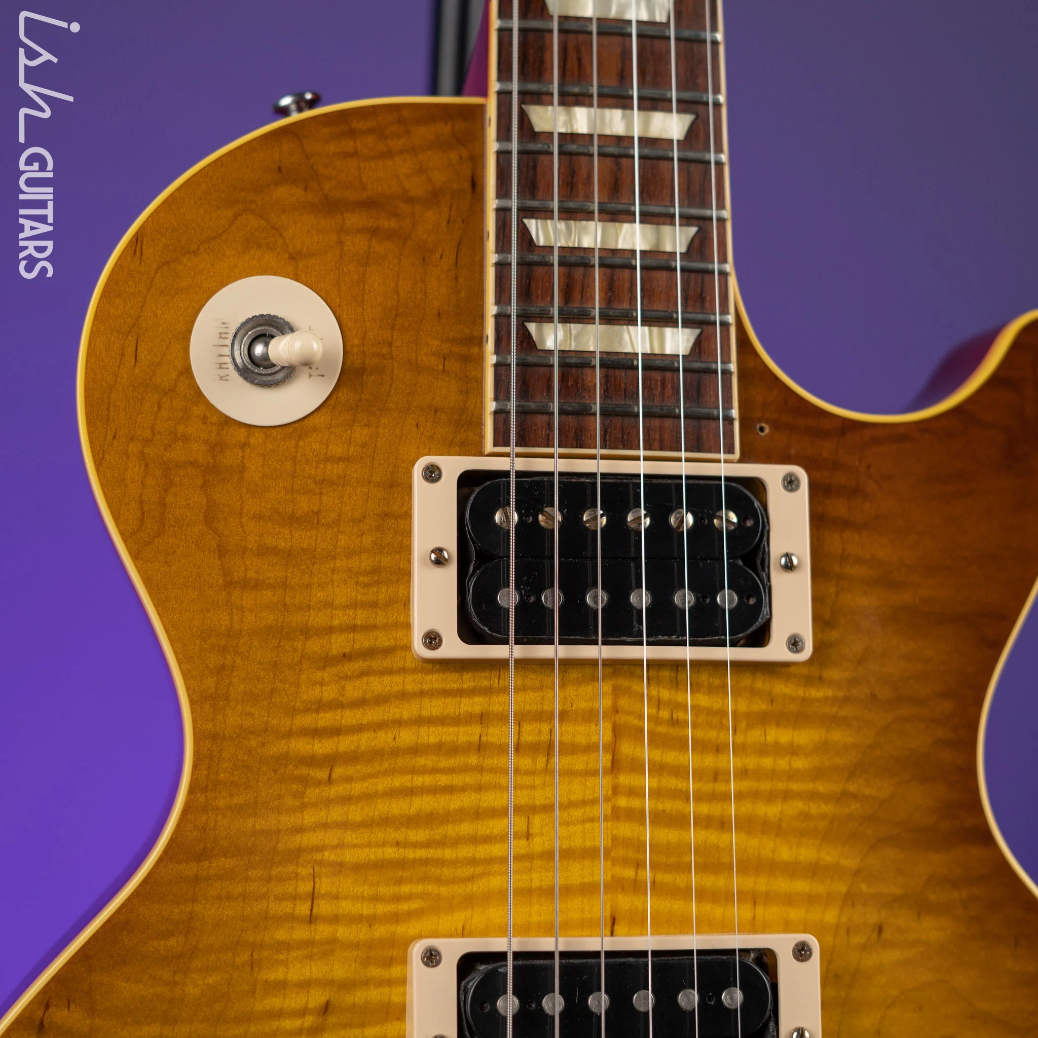 2013 Gibson Custom Shop Les Paul Duane Allman ‘59 VOS Cherry Sunburst 69 of 150 - Image 3