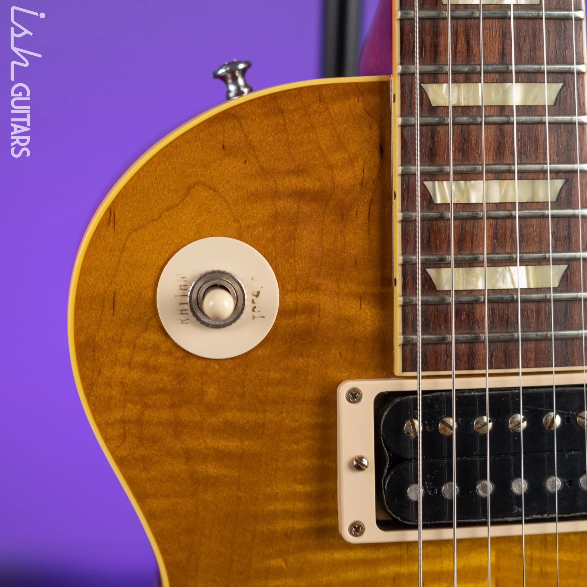 2013 Gibson Custom Shop Les Paul Duane Allman ‘59 VOS Cherry Sunburst 69 of 150 - Image 6