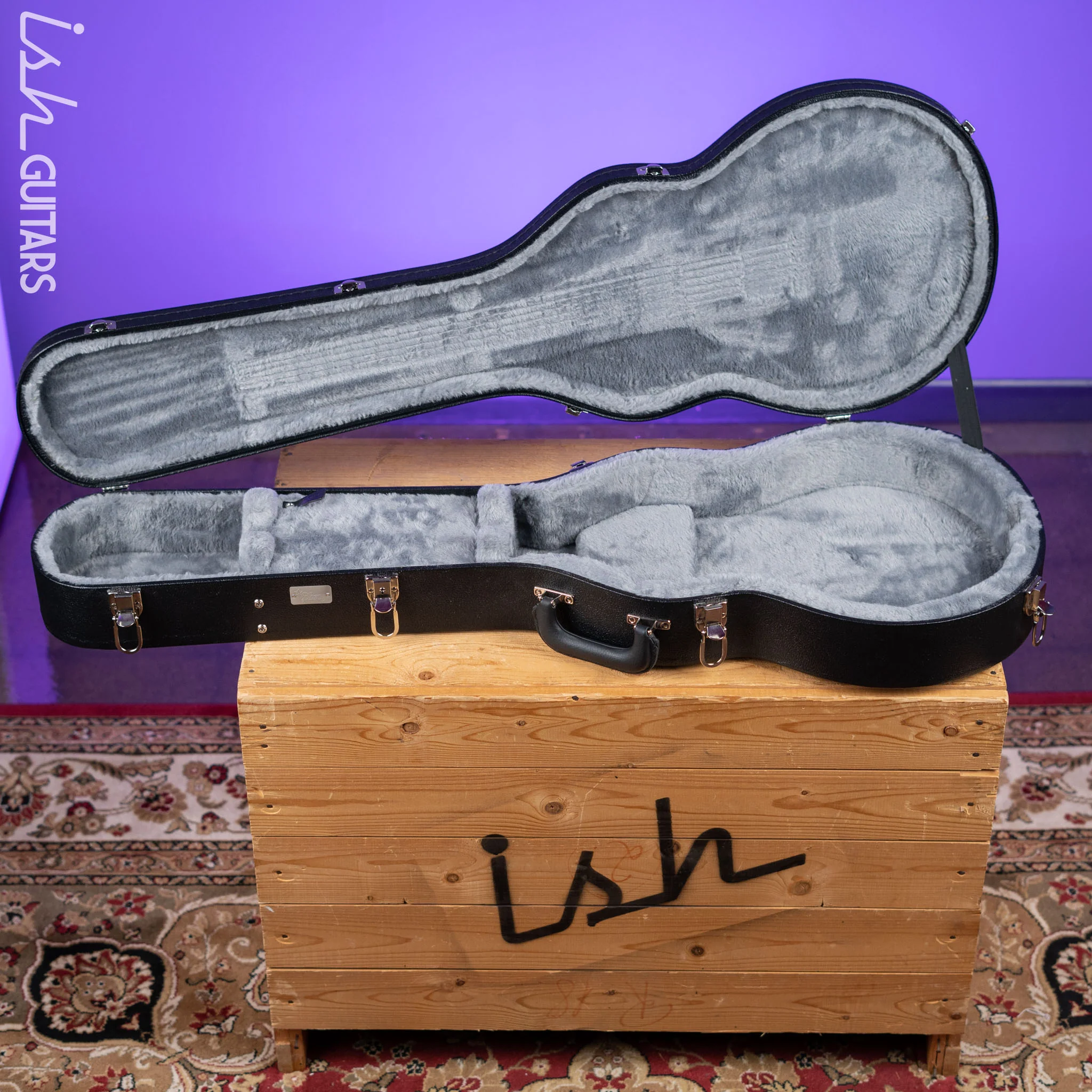 Gibson Les Paul Guitar Case Black - Image 5
