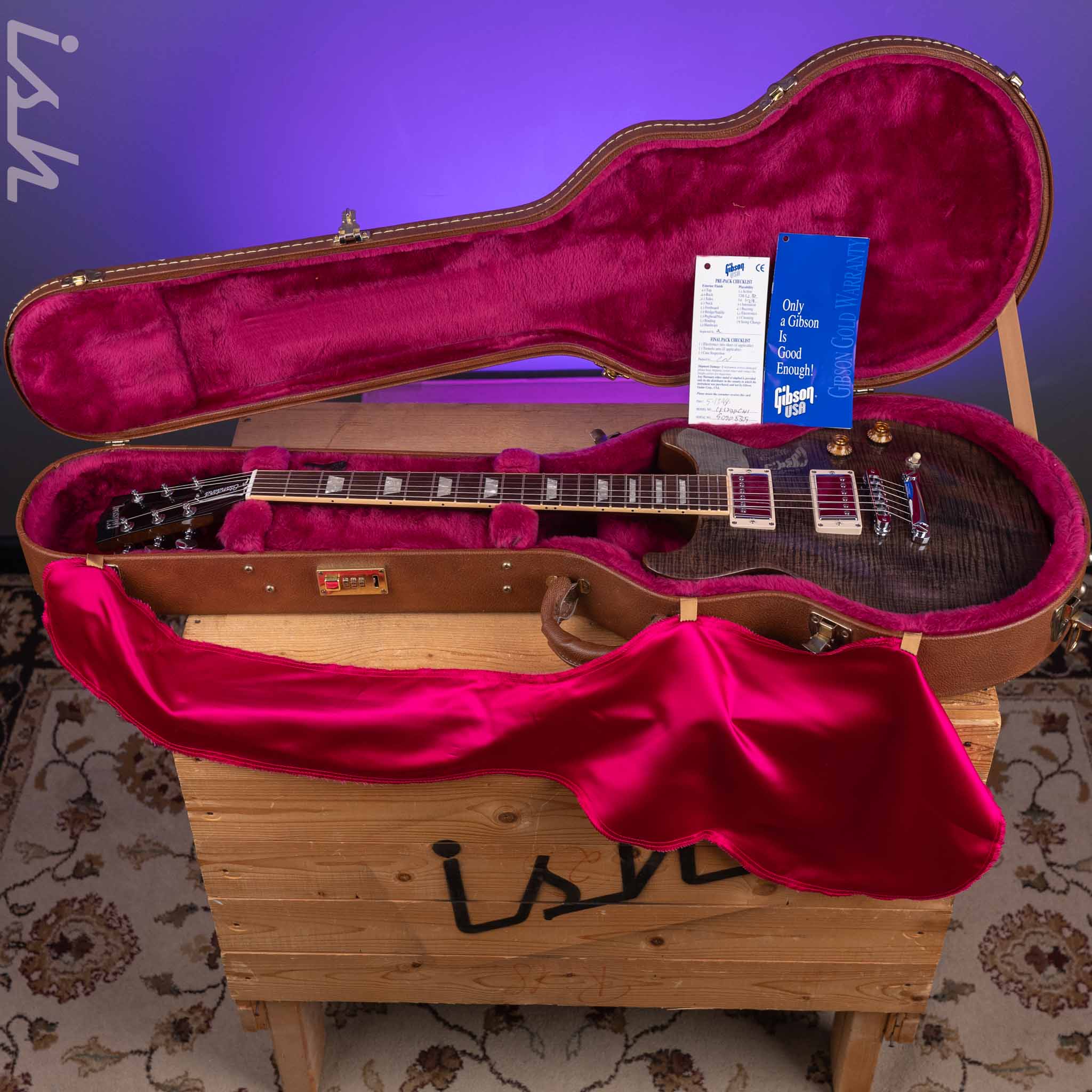 1998 Gibson Les Paul Standard Double Cut Black Pepper - Image 15