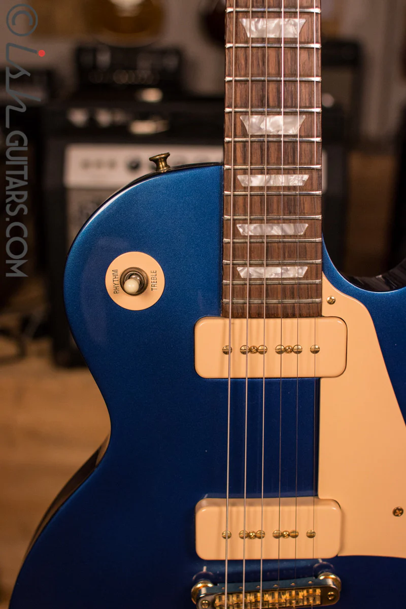 Gibson Les Paul Studio GEM Sapphire Limited Edition P90's [Used] - Image 3
