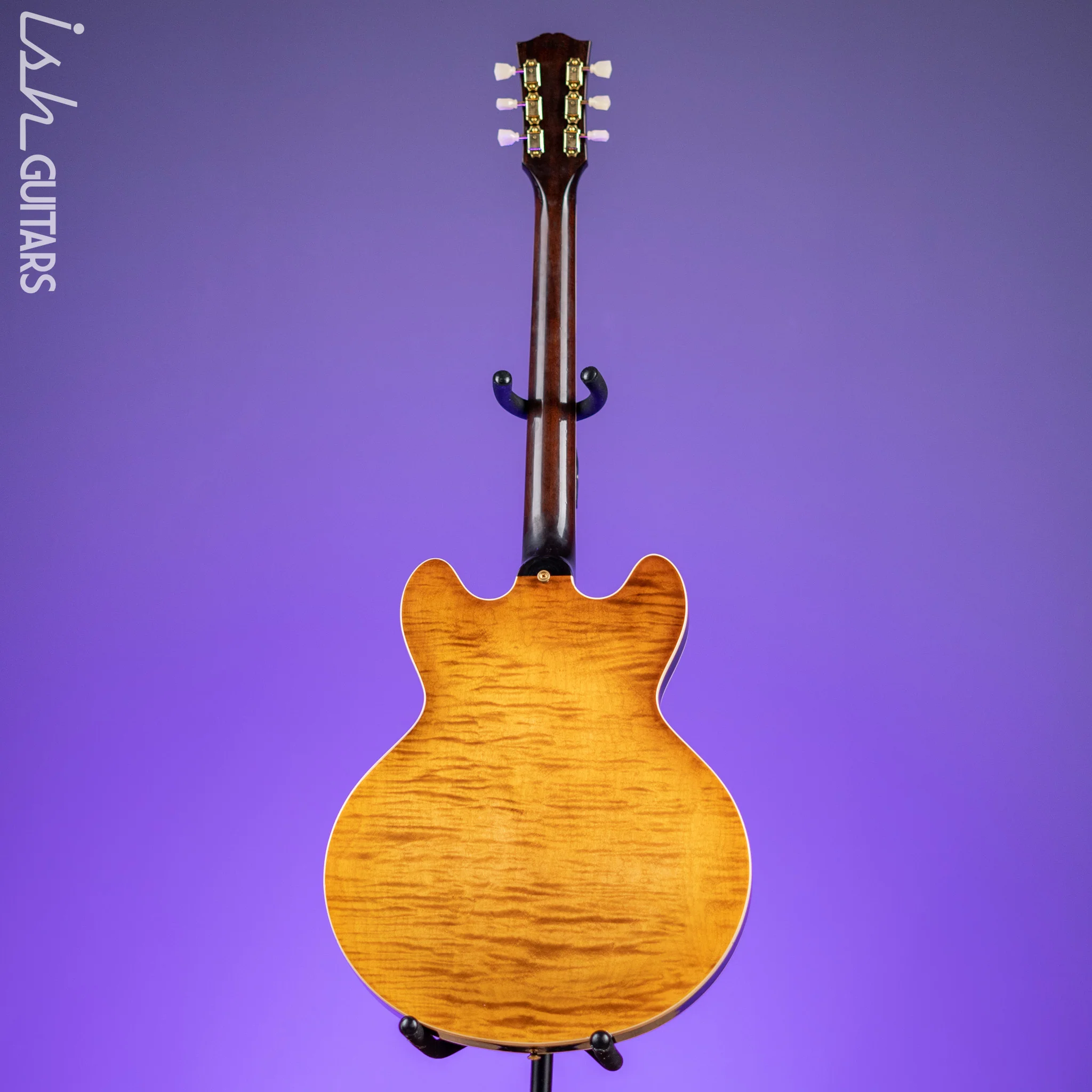 Gibson Memphis 1964 Reissue ES-345 Semi Hollow Electric Guitar Faded Light Burst - Image 10