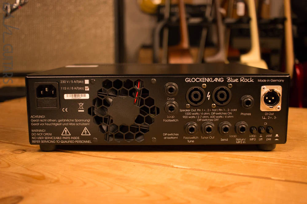 Glockenlang Blue Rock Bass Amp Head - Image 3