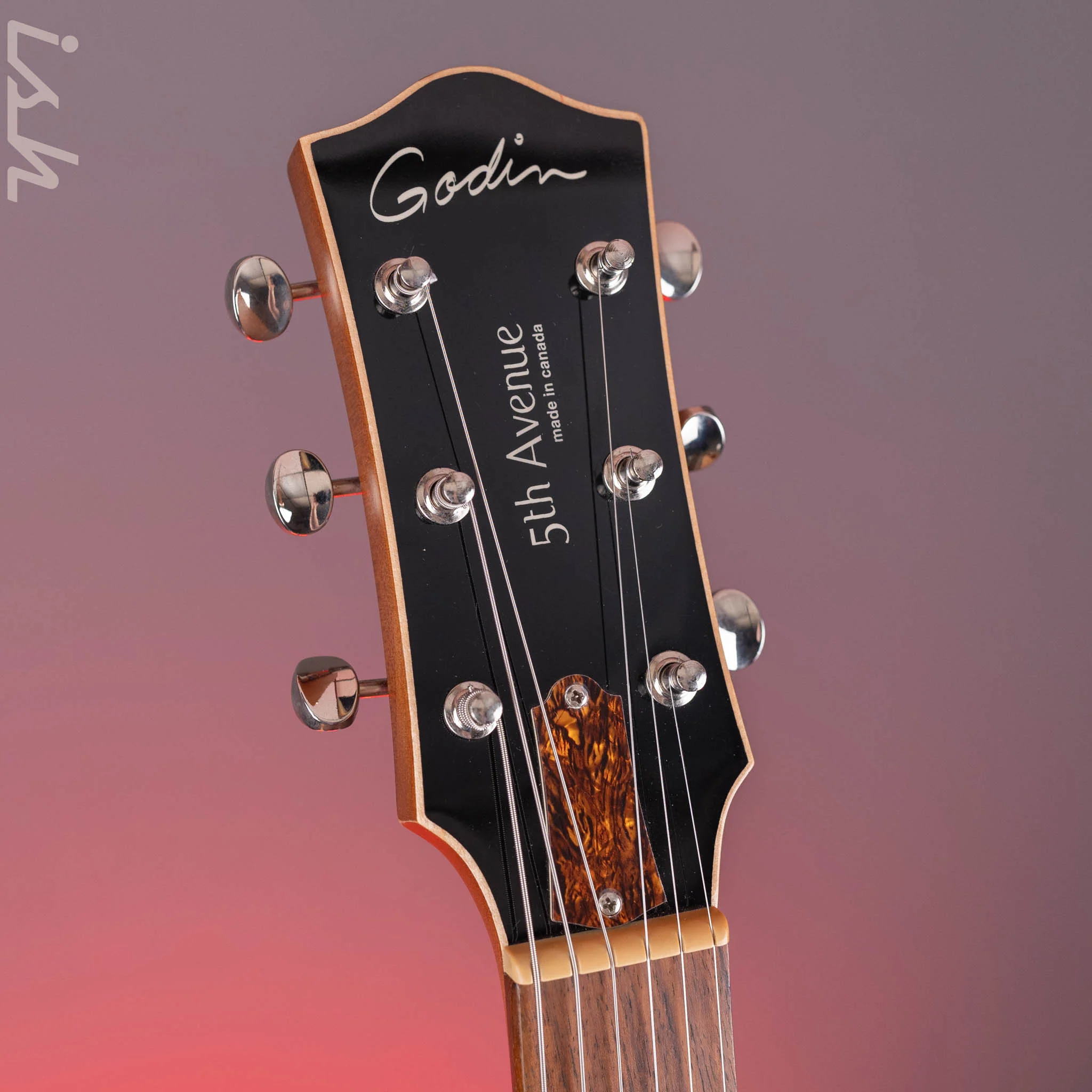 Godin 5th Avenue CW Kingpin II Cognac Burst - Image 5