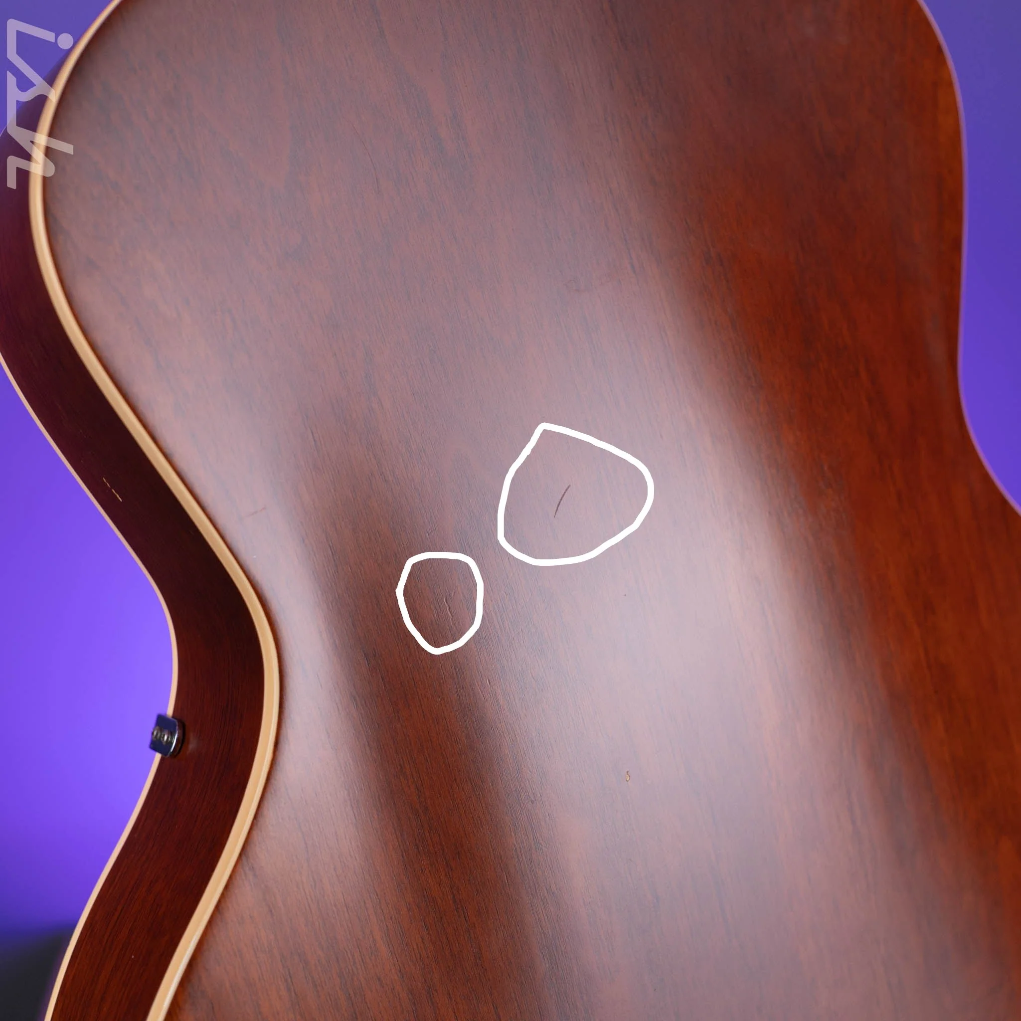 Godin 5th Avenue Kingpin P90 Cognac Burst - Image 11
