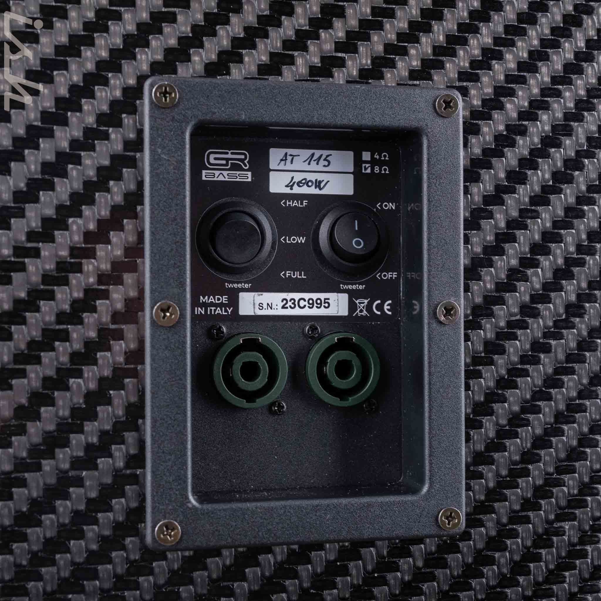 GR Audio AT 115 Passive Bass Cabinet Carbon Fiber 400W 1x15" 8 Ohm - Image 3