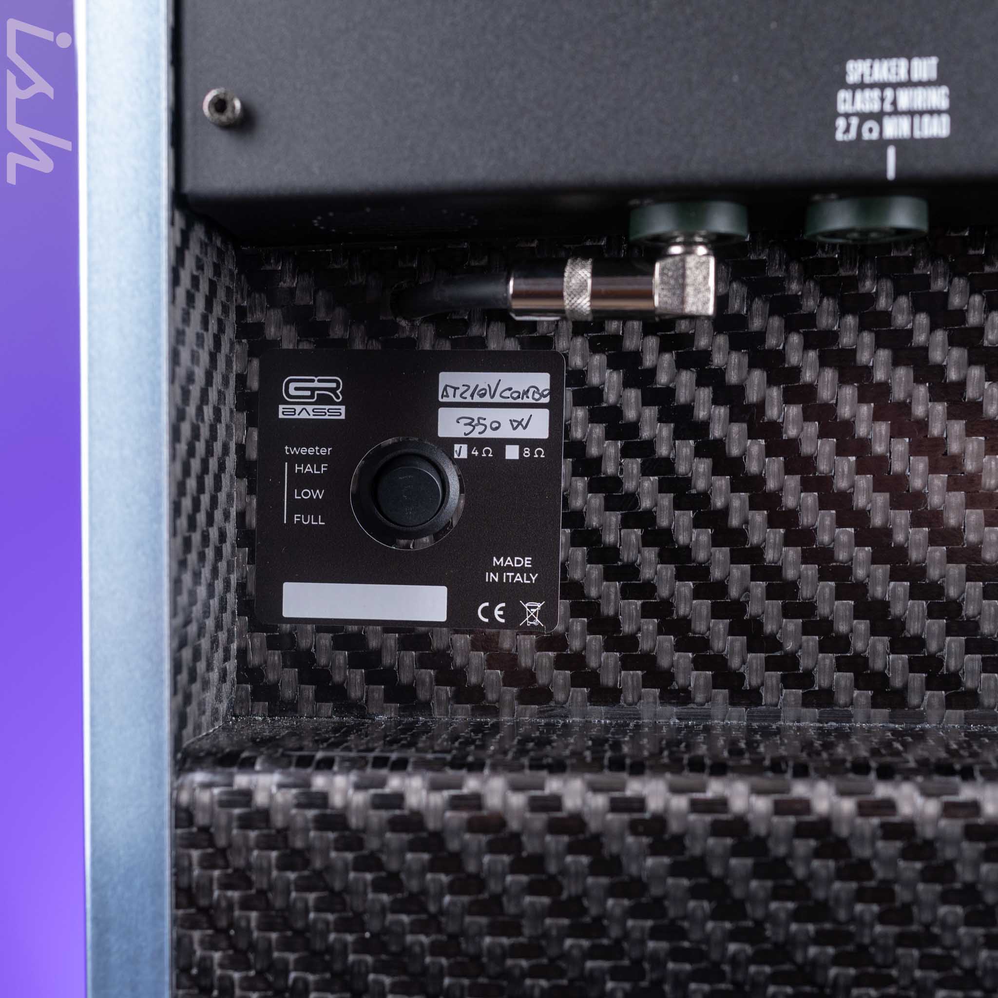 GR Audio AT 210V Bass Combo Amp Carbon Fiber 350W 2x10" 4 Ohm - Image 4