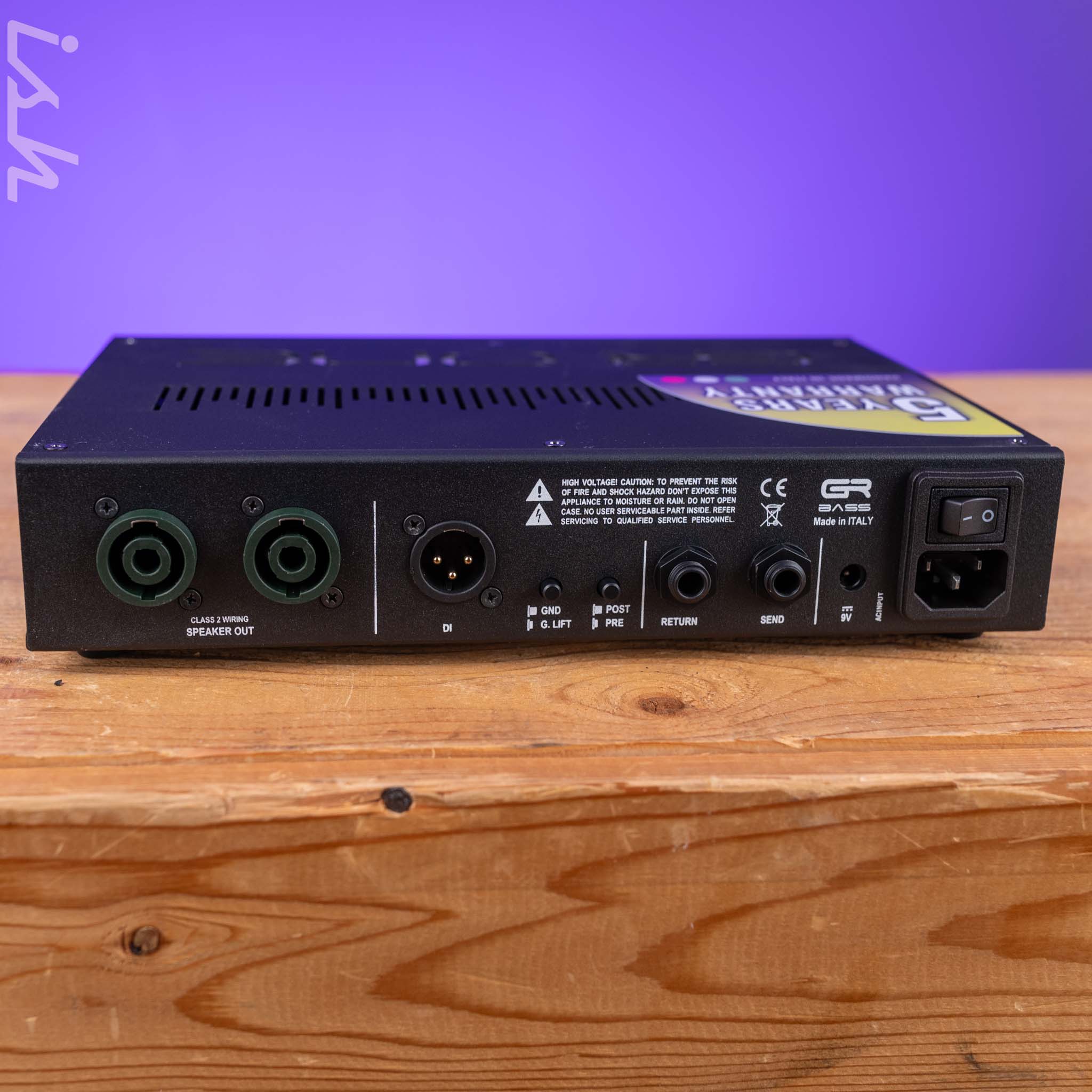 GR Audio GR One 350 Bass Amplifier Head - Image 3