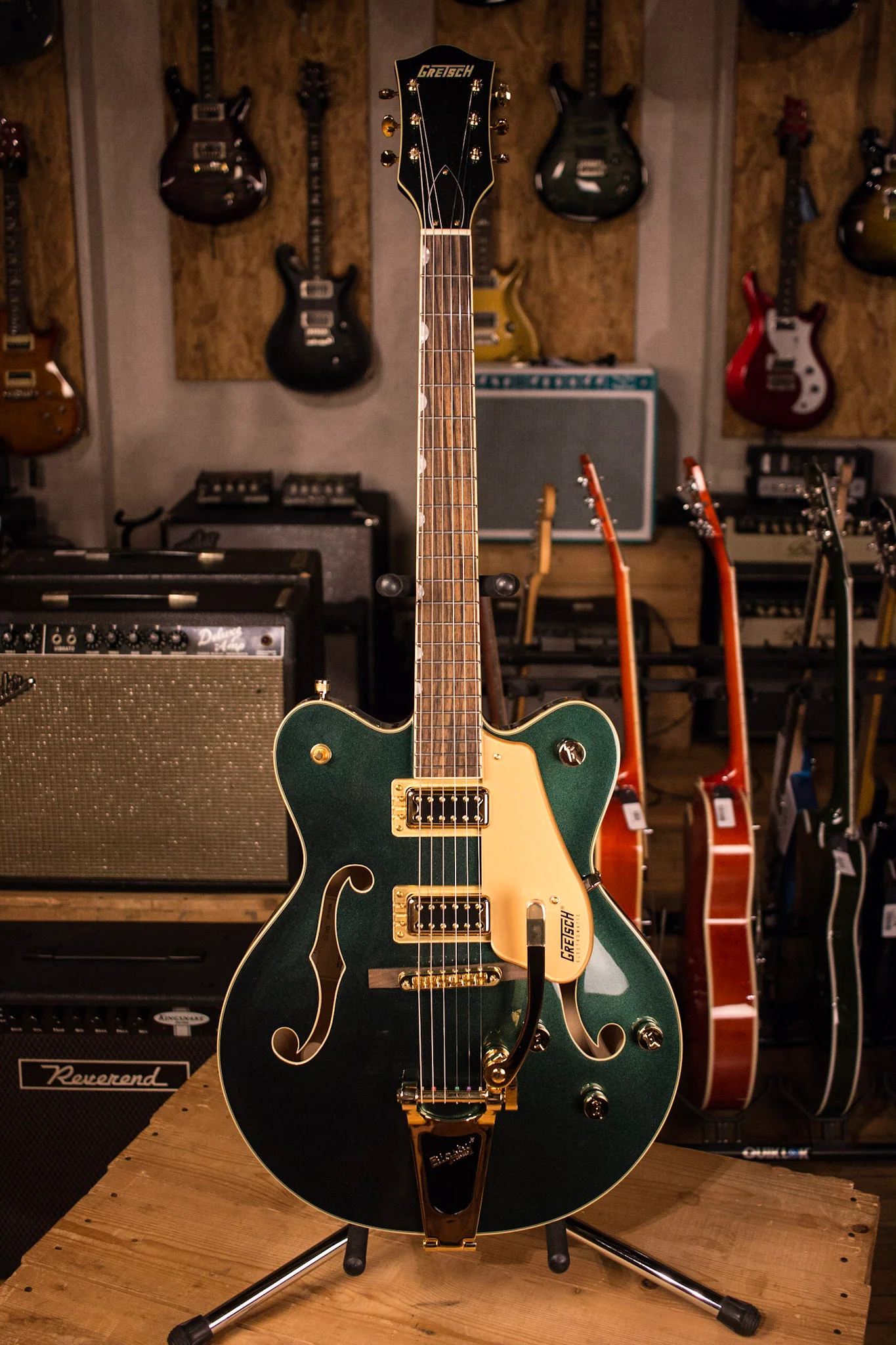 Gretsch Electromatic G5422TG Limited Edition 2017 Cadillac Green - Image 2
