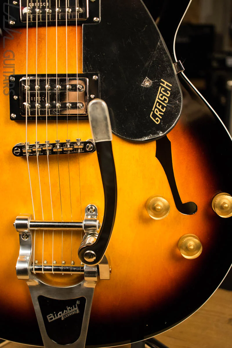 Gretsch G2622T Streamliner Center Block with Bigsby Aged Brooklyn Burst - Image 4