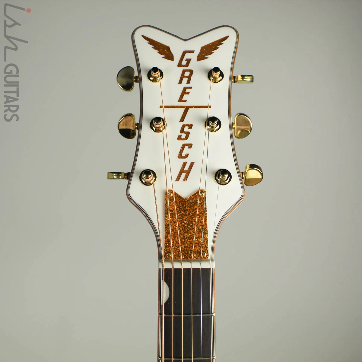 Gretsch G5022CWFE Rancher Falcon Jumbo Electric Acoustic White - Image 7