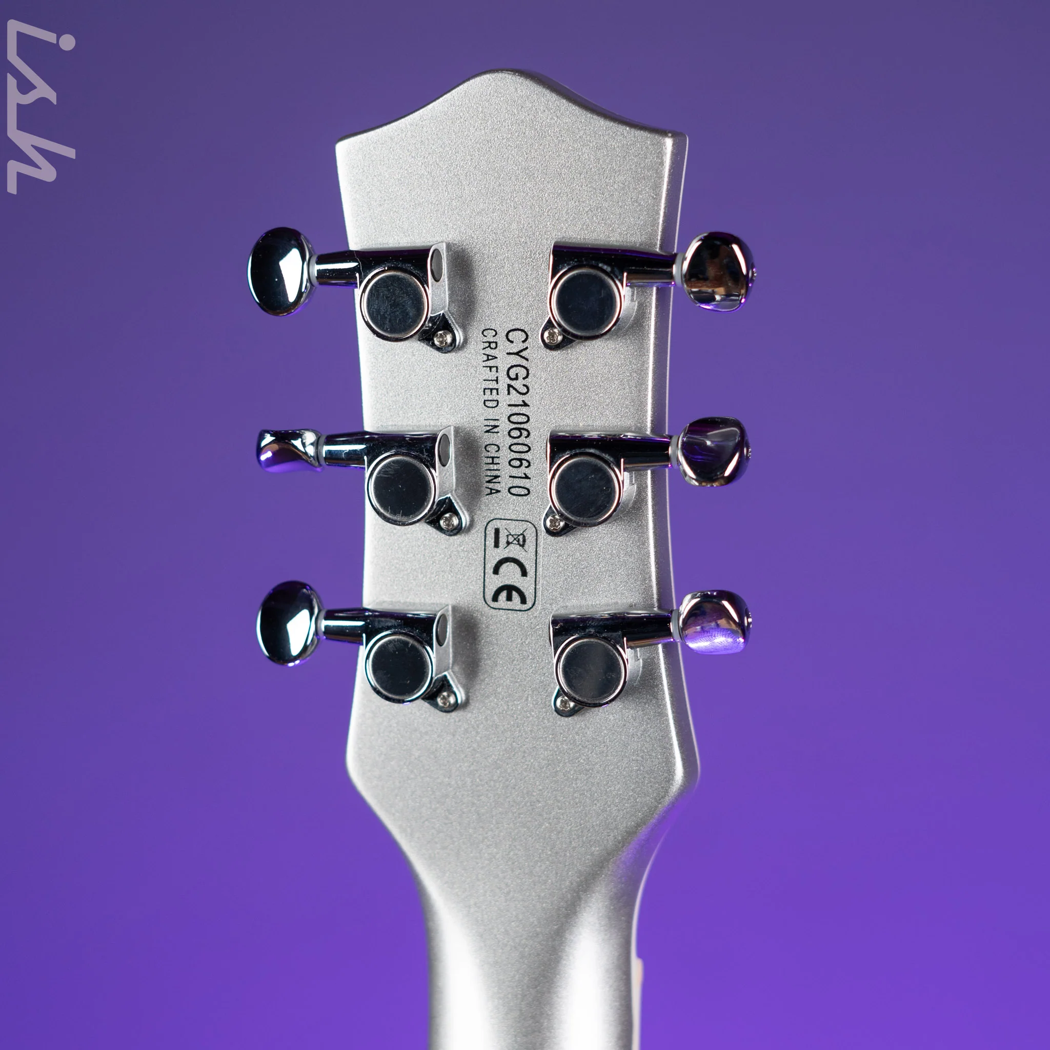 2021 Gretsch G5260T Electromatic Baritone w/ Bigsby Silver - Image 12