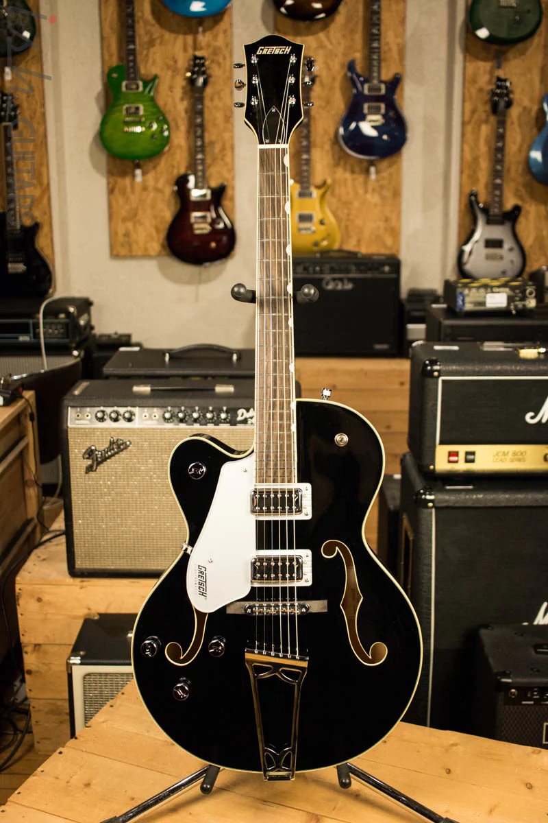 Gretsch G5420LH Electromatic Hollowbody Left Handed Lefty Electric Guitar - Black Finish - Image 2