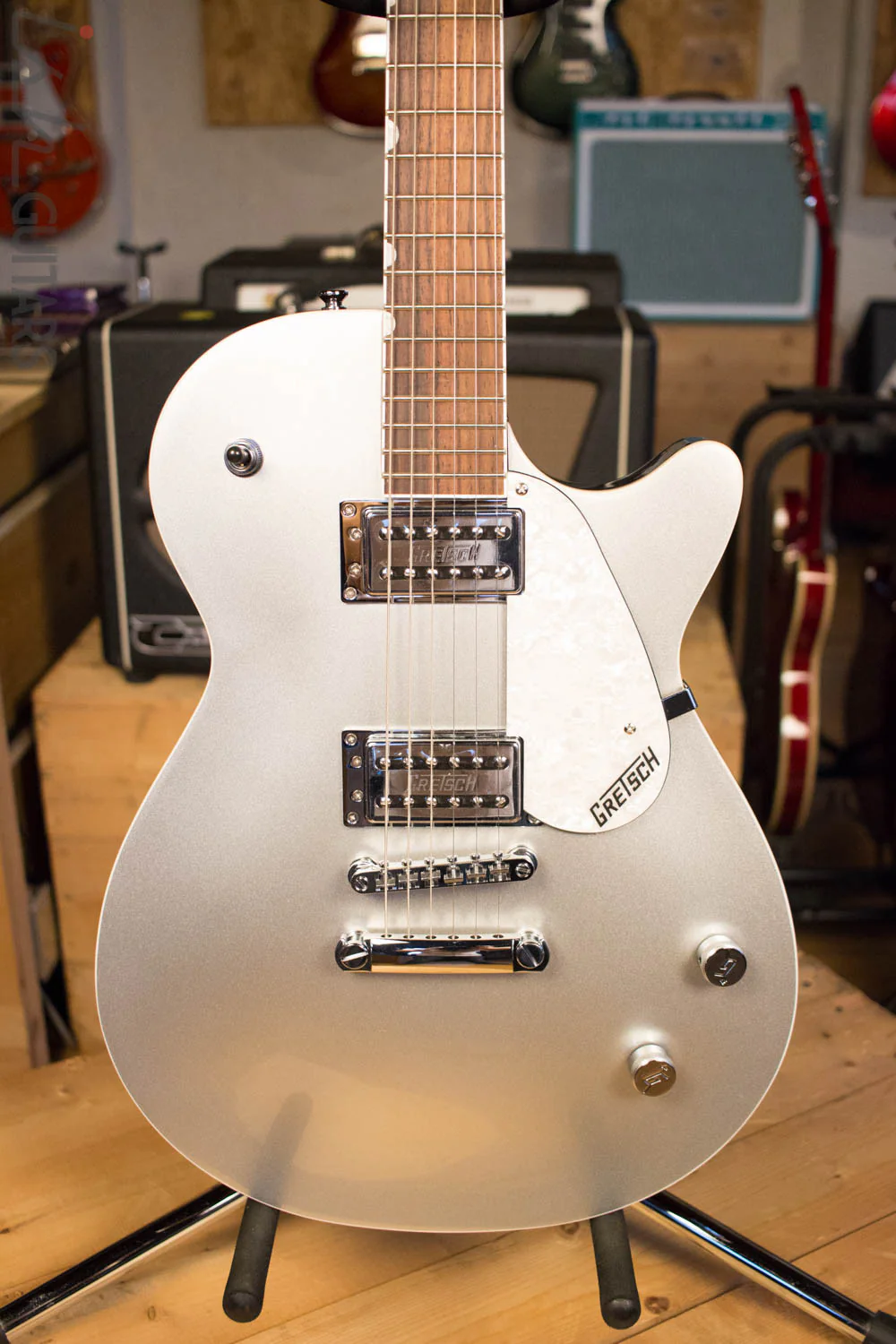 Gretsch G5426 Jet Club Electric Guitar Silver B-Stock