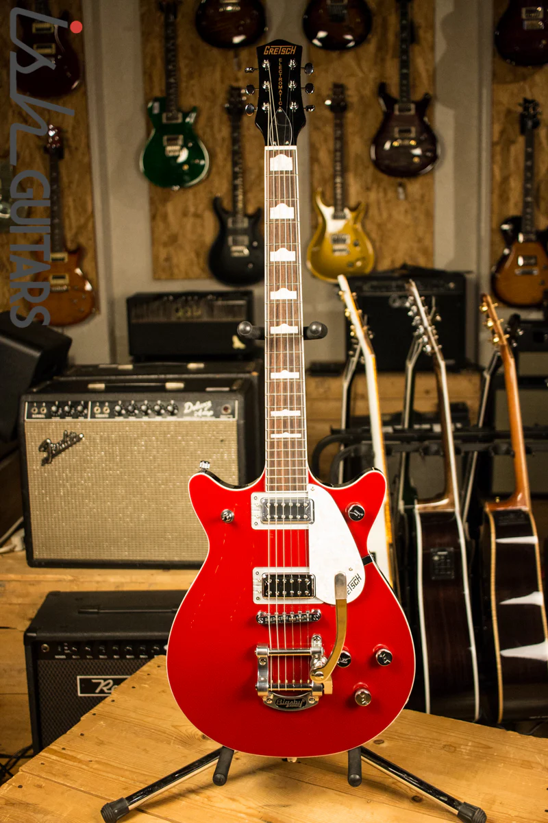 Gretsch G5441T Double Jet Electromatic Double Cutaway with Bigsby Firebird Red - Image 2