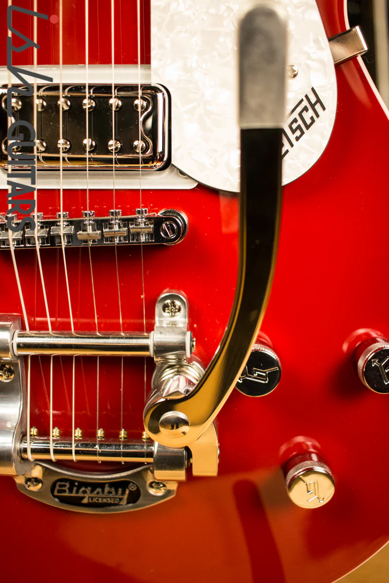 Gretsch G5441T Double Jet Electromatic Double Cutaway with Bigsby Firebird Red - Image 4