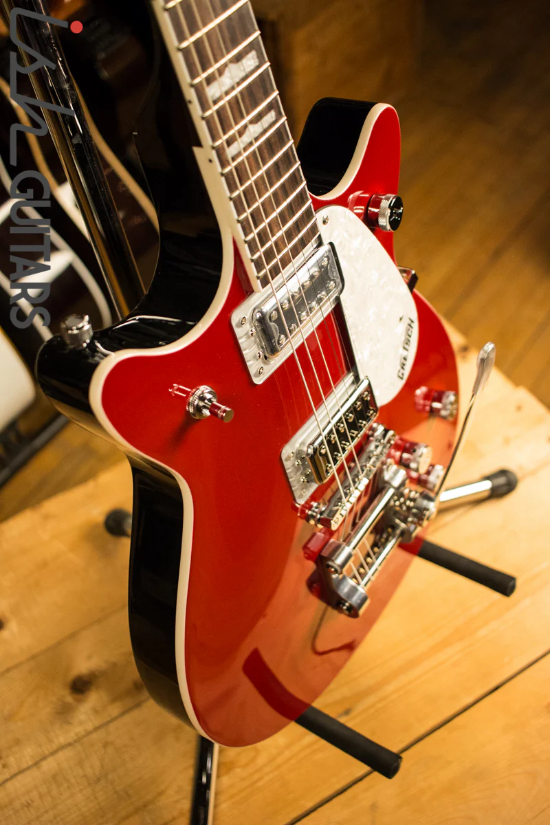 Gretsch G5441T Double Jet Electromatic Double Cutaway with Bigsby Firebird Red - Image 6