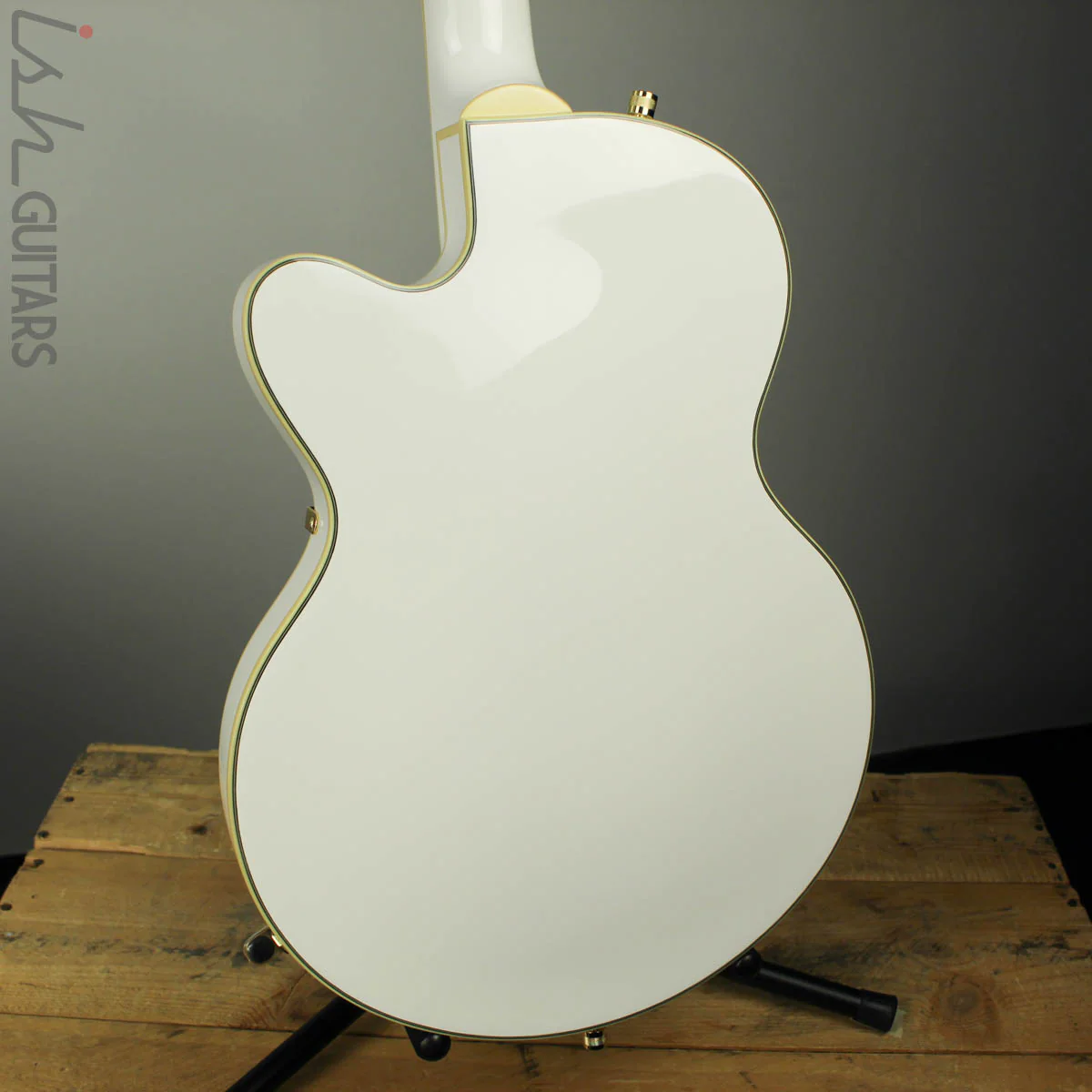 Gretsch G5655TG Limited Edition Electromatic Gold Hardware Snow Crest White - Image 7