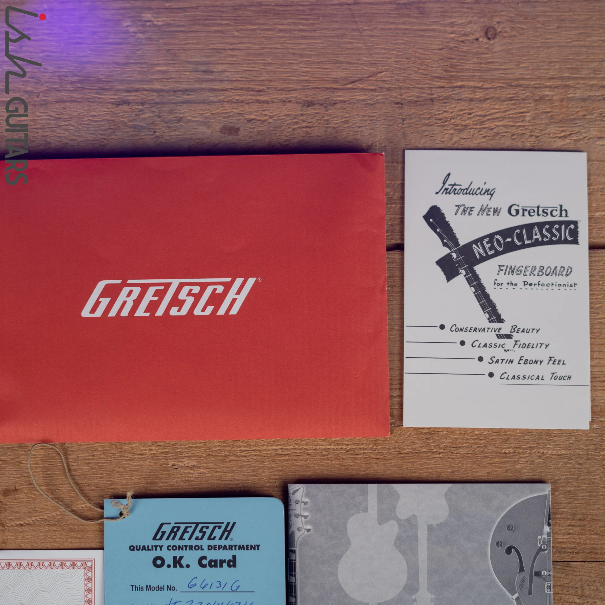 Gretsch G6131G Malcom Young LTD Raw Jet Vintage Firebird Red - *Lightly Aged* Demo - Image 15