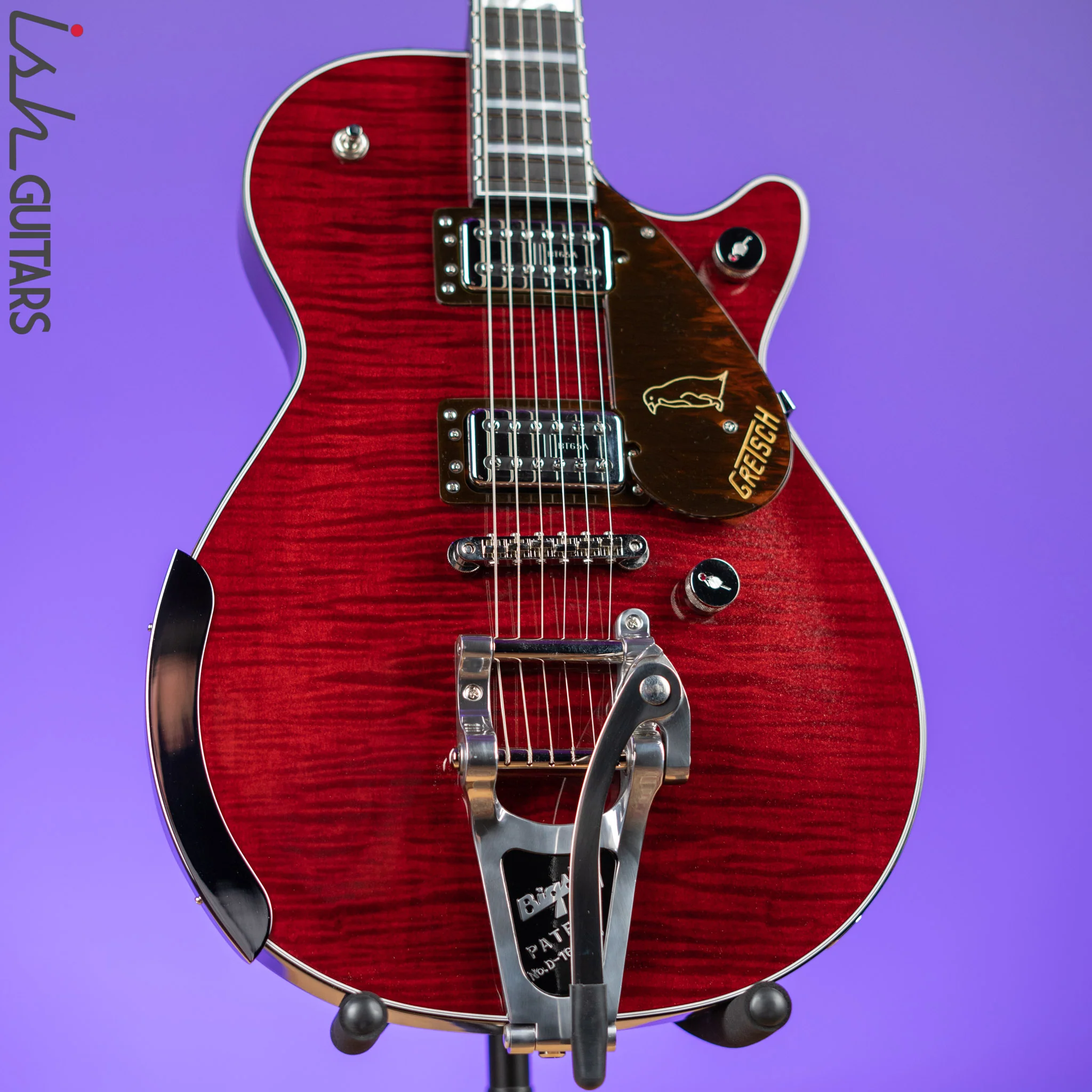 Gretsch G6134TFM Nigel Hendroff Signature Penguin Dark Cherry Demo