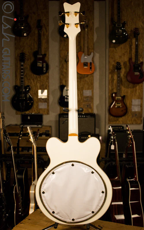 Gretsch G6136LSB White Falcon Bass Store Demo - Image 7