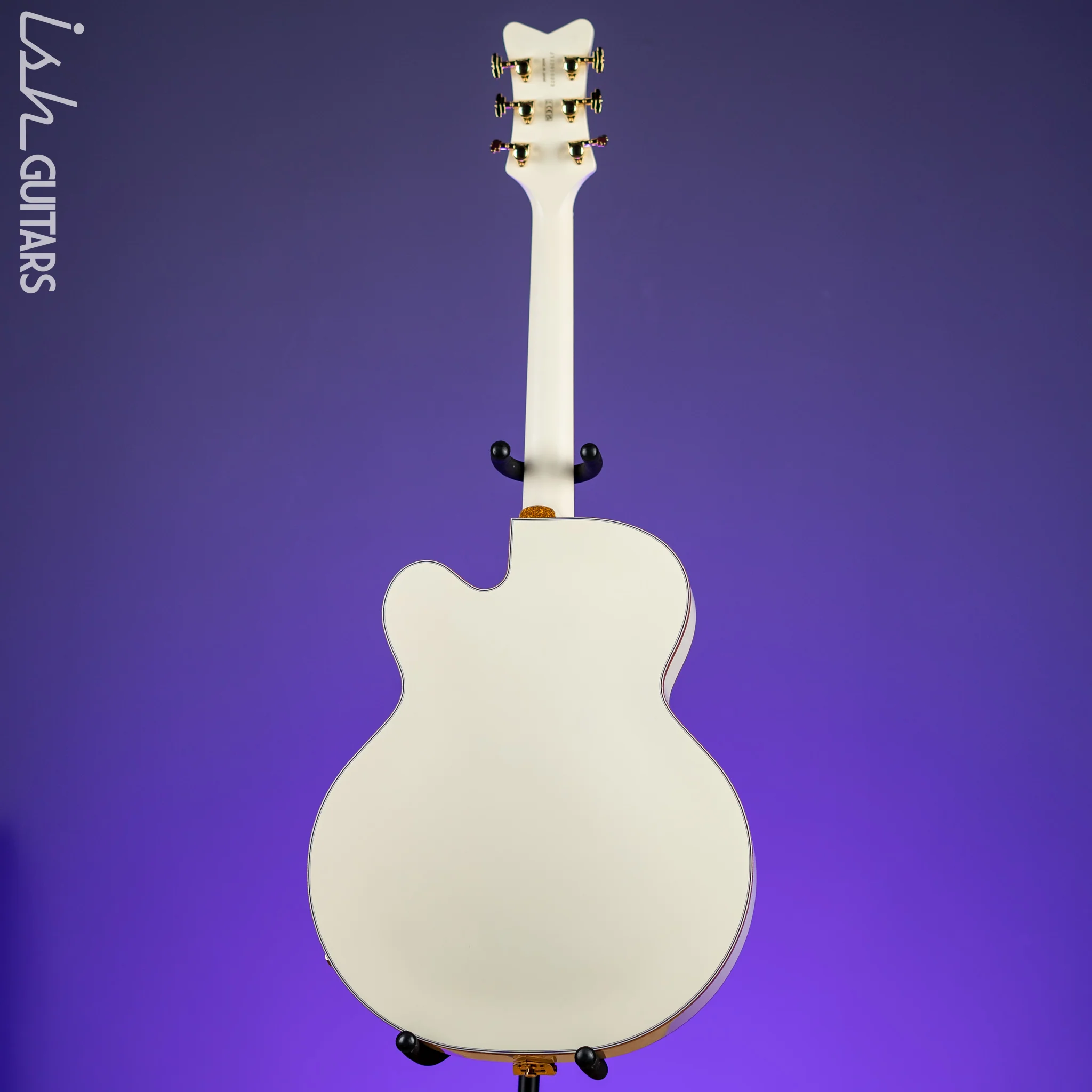 Gretsch G6136T-MGC Michael Guy Chislett Signature Falcon with Bigsby Vintage White - Image 6
