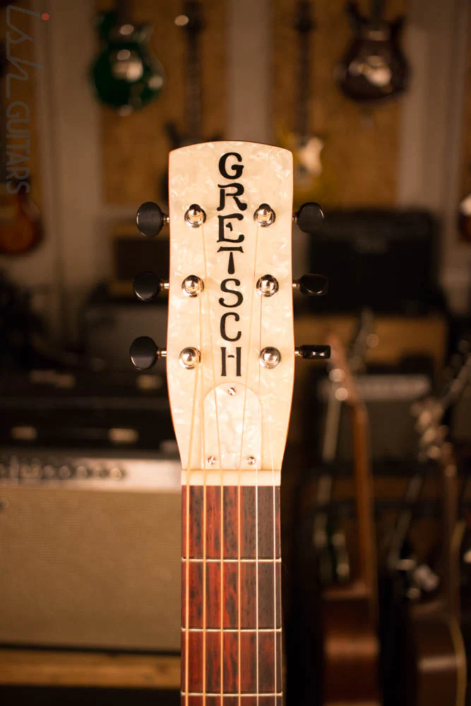 Gretsch G9200 Boxcar Resonator Natural Top - Image 5