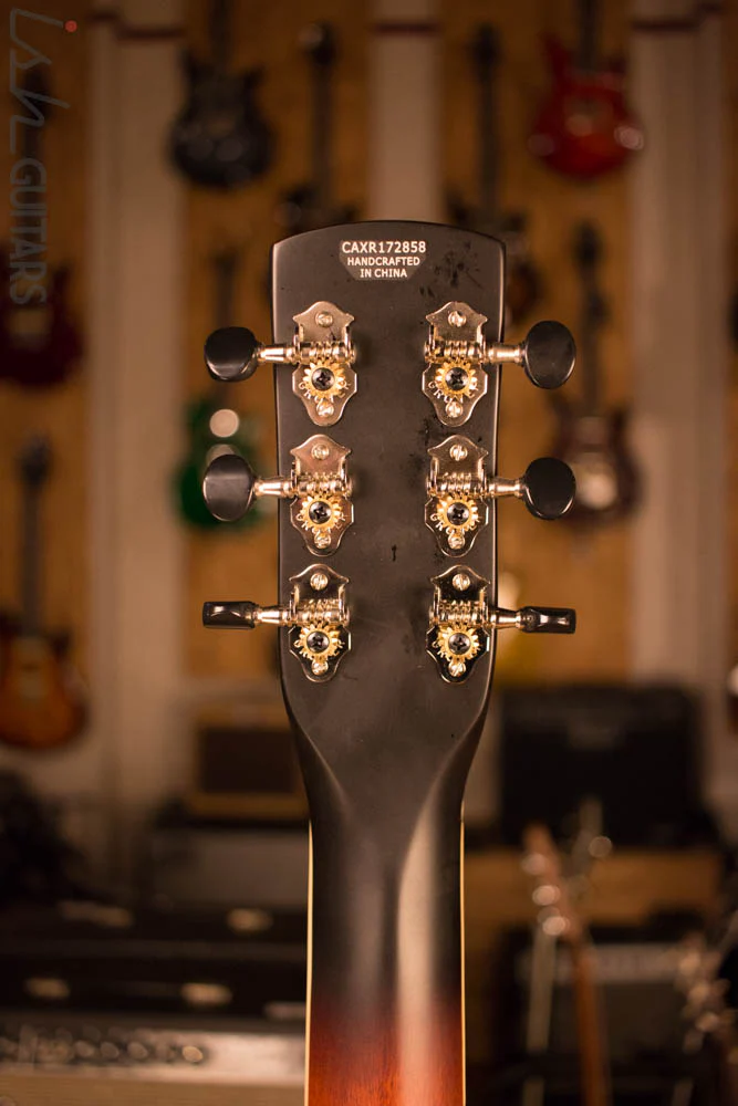 Gretsch G9220 Bobtail Resonator Guitar Mahogany Body Rosewood Fingerboard - Image 9