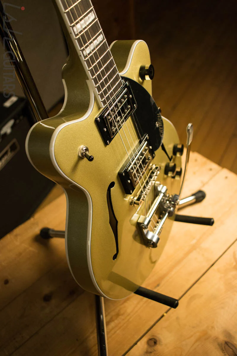 2018 Gretsch Streamliner Center Block Jr. Electric Guitar Golddust - Image 6