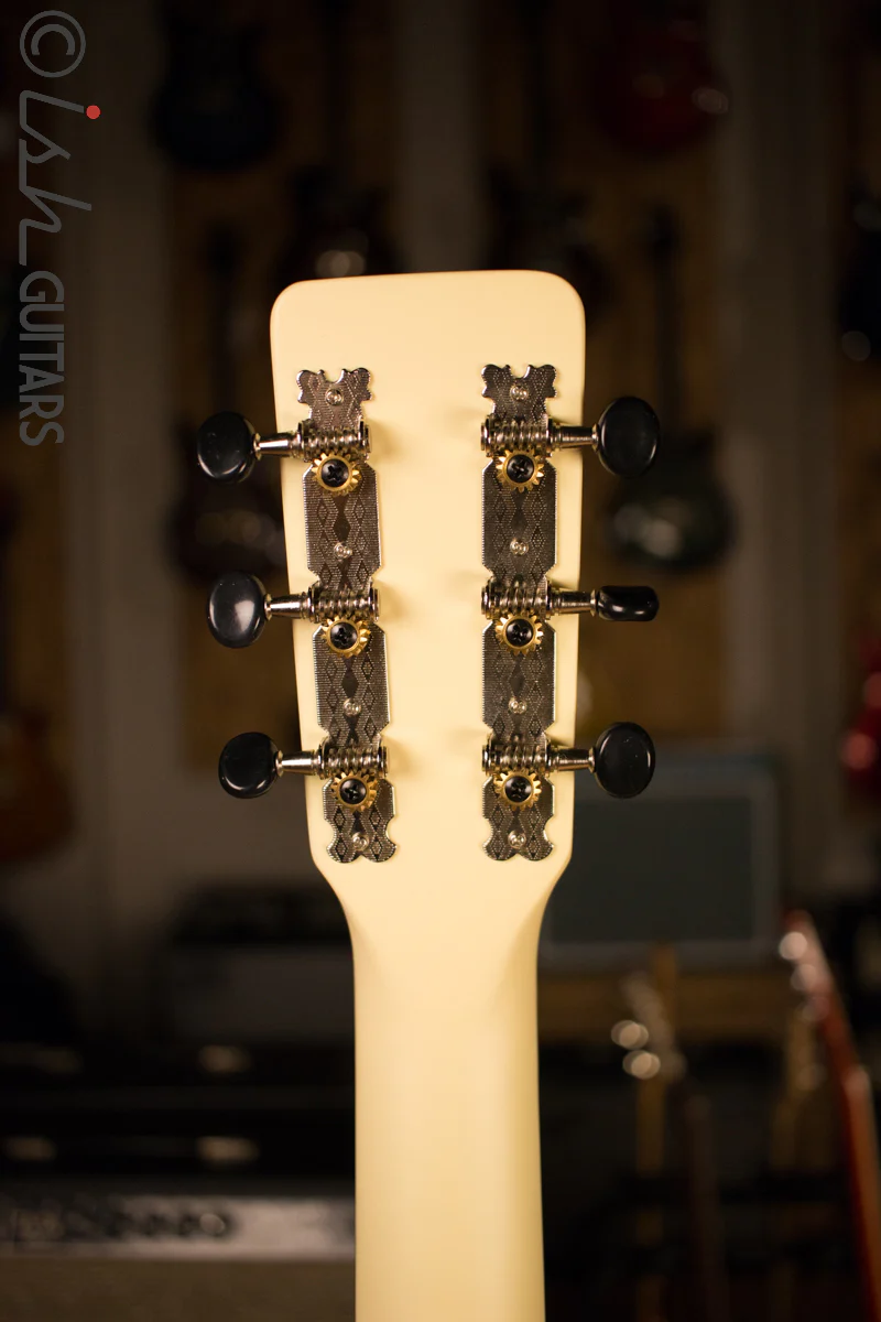 Gretsch Jim Dandy G9500 Limited Edition Vintage White Parlor Acoustic - Image 8
