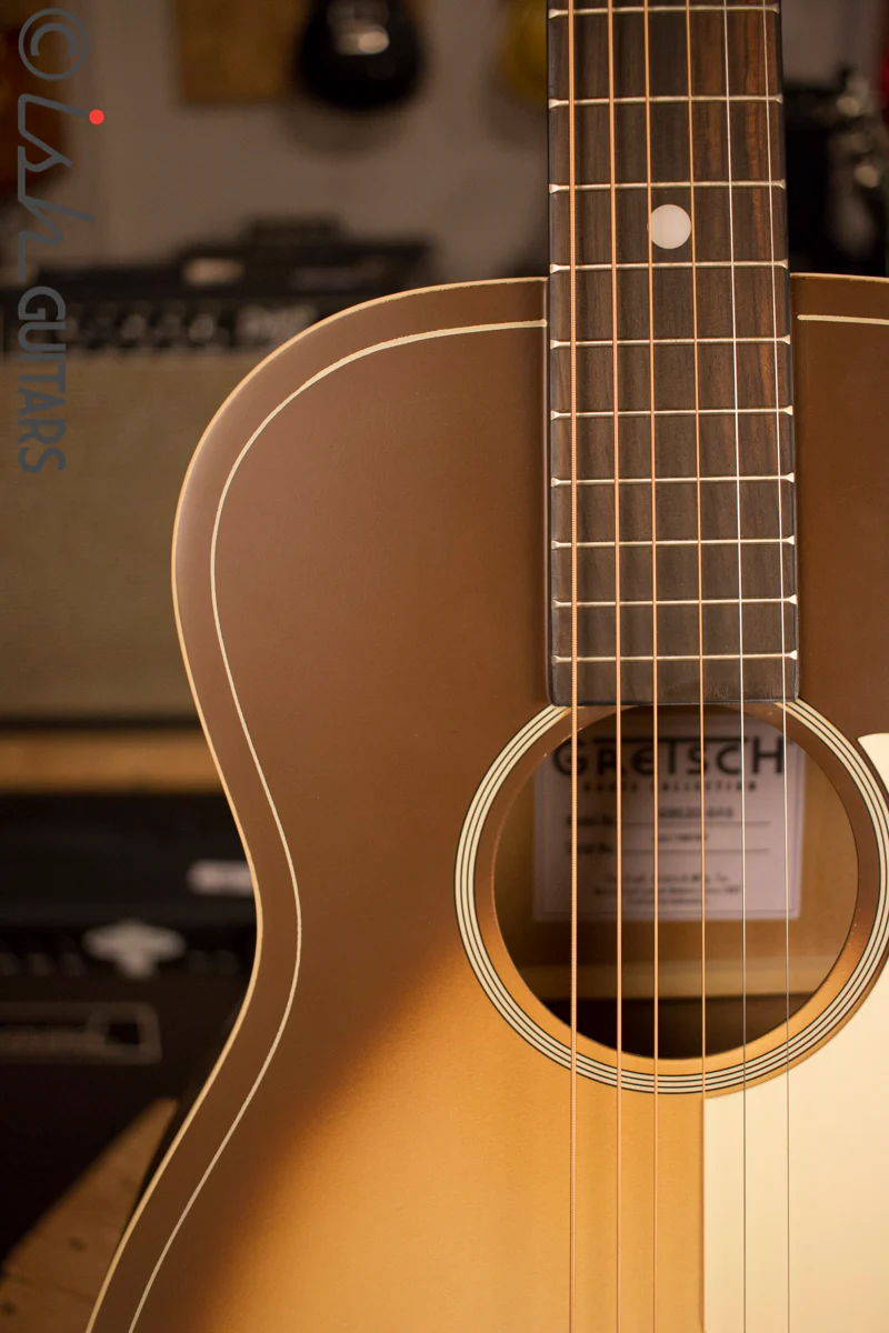 Gretsch Jim Dandy G9520 Bronze Burst Acoustic Limited Edition Color - Image 3