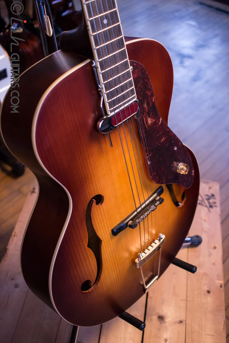 Gretsch G9555 New Yorker Archtop Acoustic-Electric Guitar Sunburst - Image 9