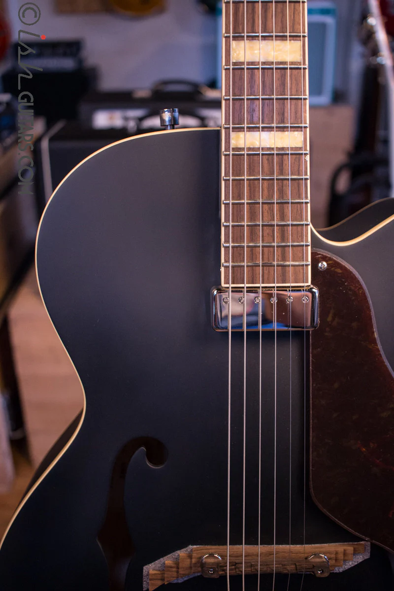 Gretsch Guitars G100CE Synchromatic Archtop Electric Guitar Black w/ Hard Case - Image 3