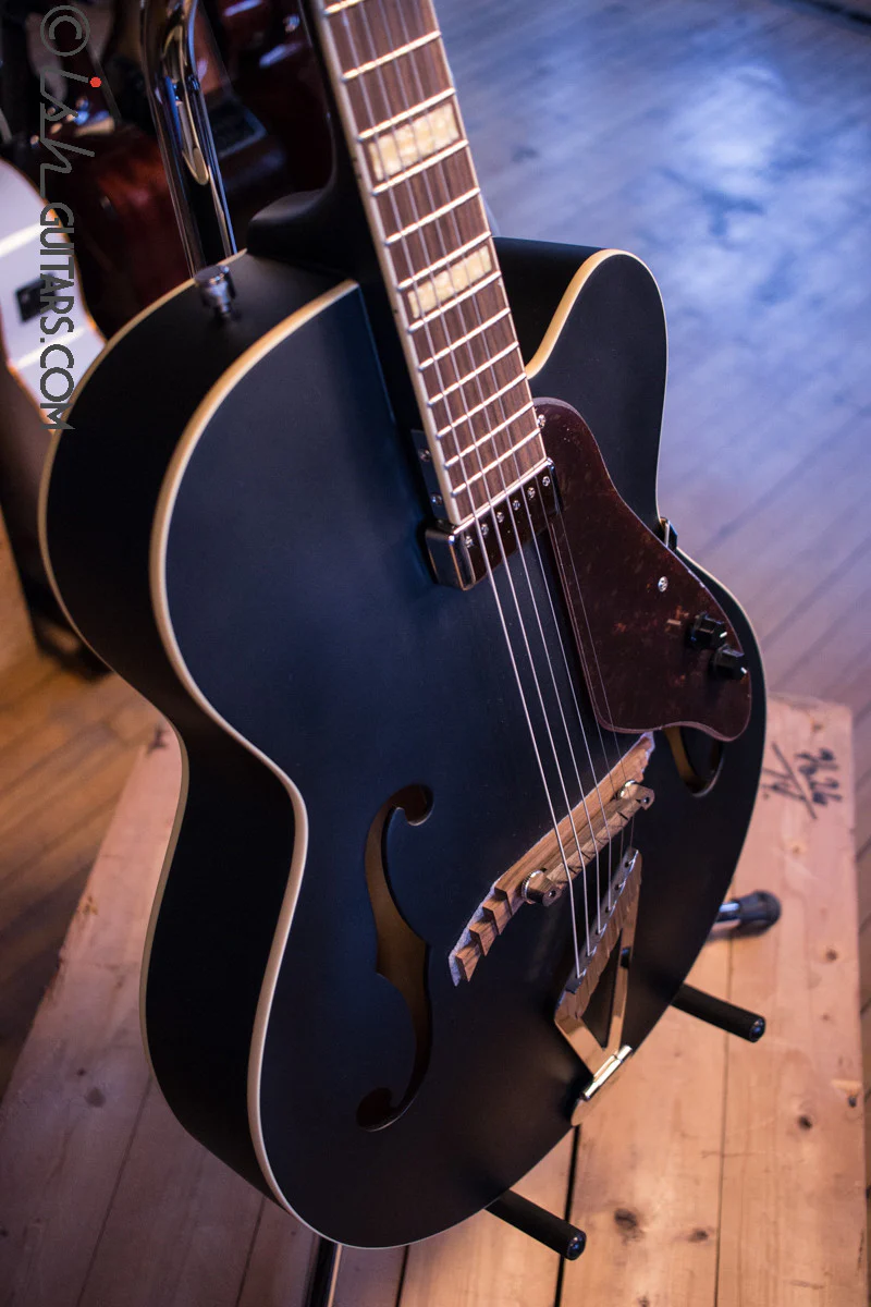 Gretsch Guitars G100CE Synchromatic Archtop Electric Guitar Black w/ Hard Case - Image 8