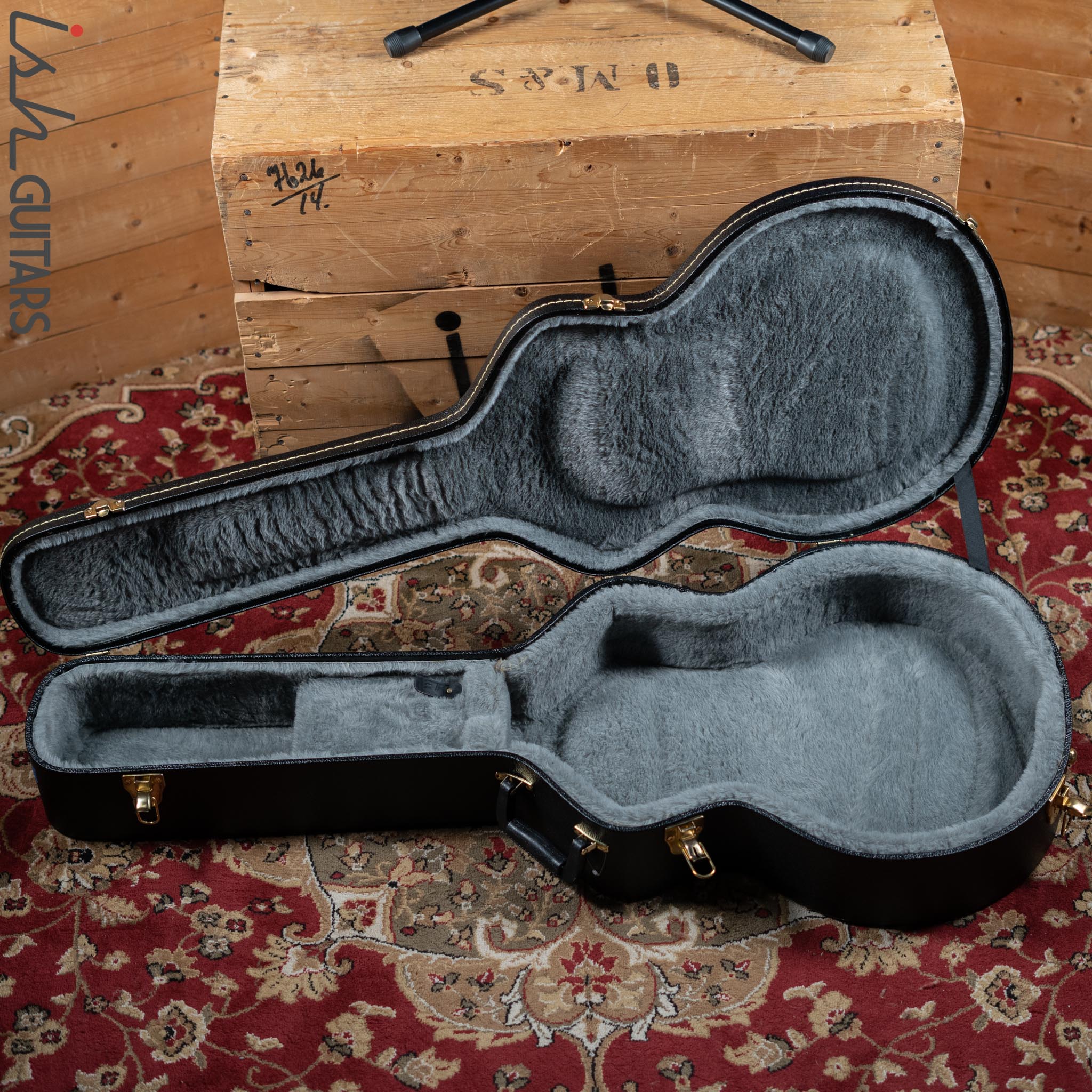 Gretsch TKL Hard Case A6080 Black - Fits 5120/5122 16" Hollowbody - Image 3