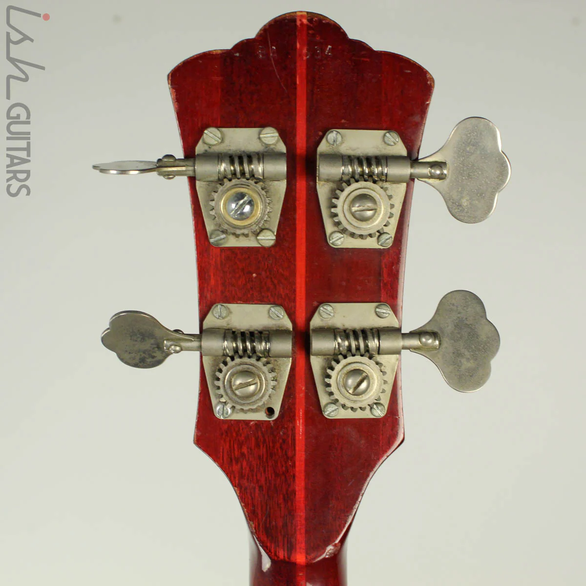 1966 Guild Starfire Hollowbody Bass Cherry with OHSC - Image 14