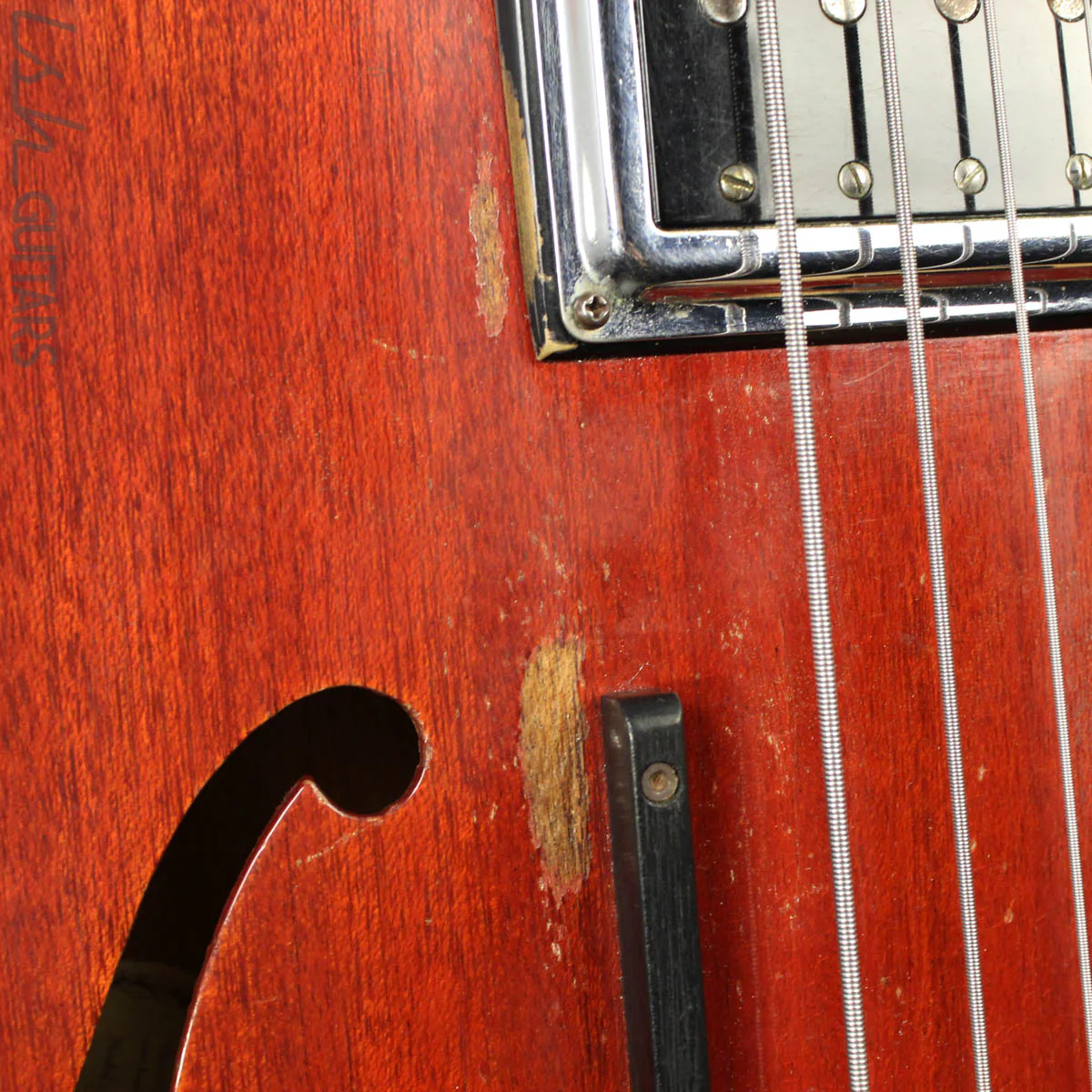1966 Guild Starfire Hollowbody Bass Cherry with OHSC - Image 7
