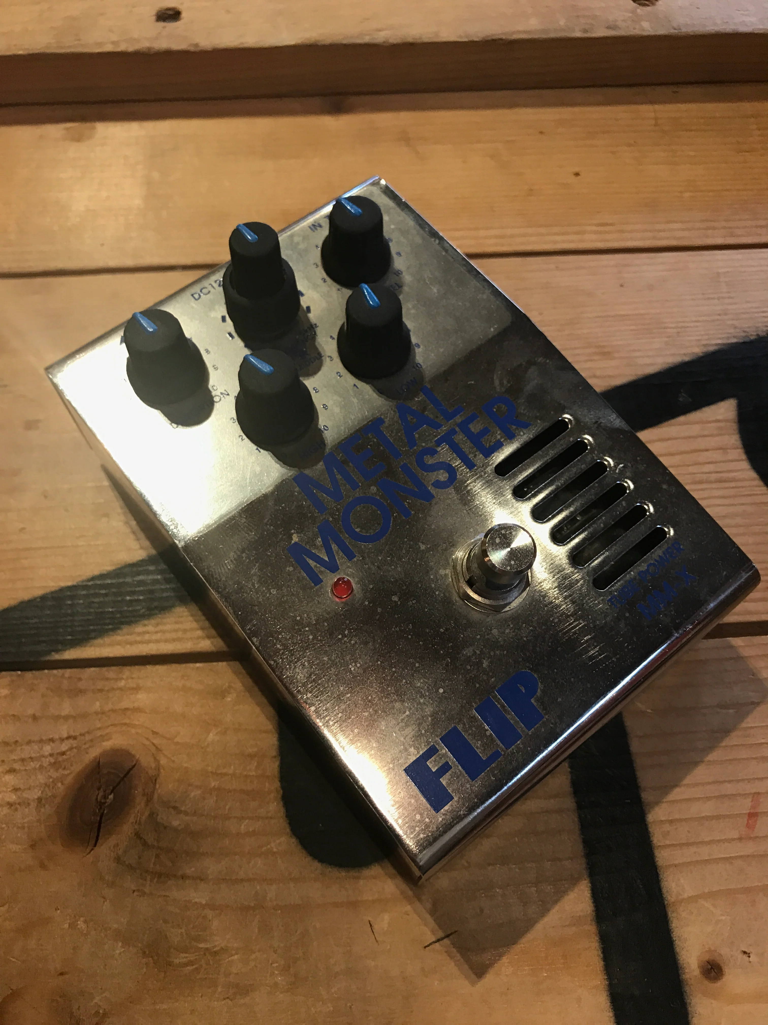 Guyatone Flip Tube Power MM-X Metal Monster Bass Pedal