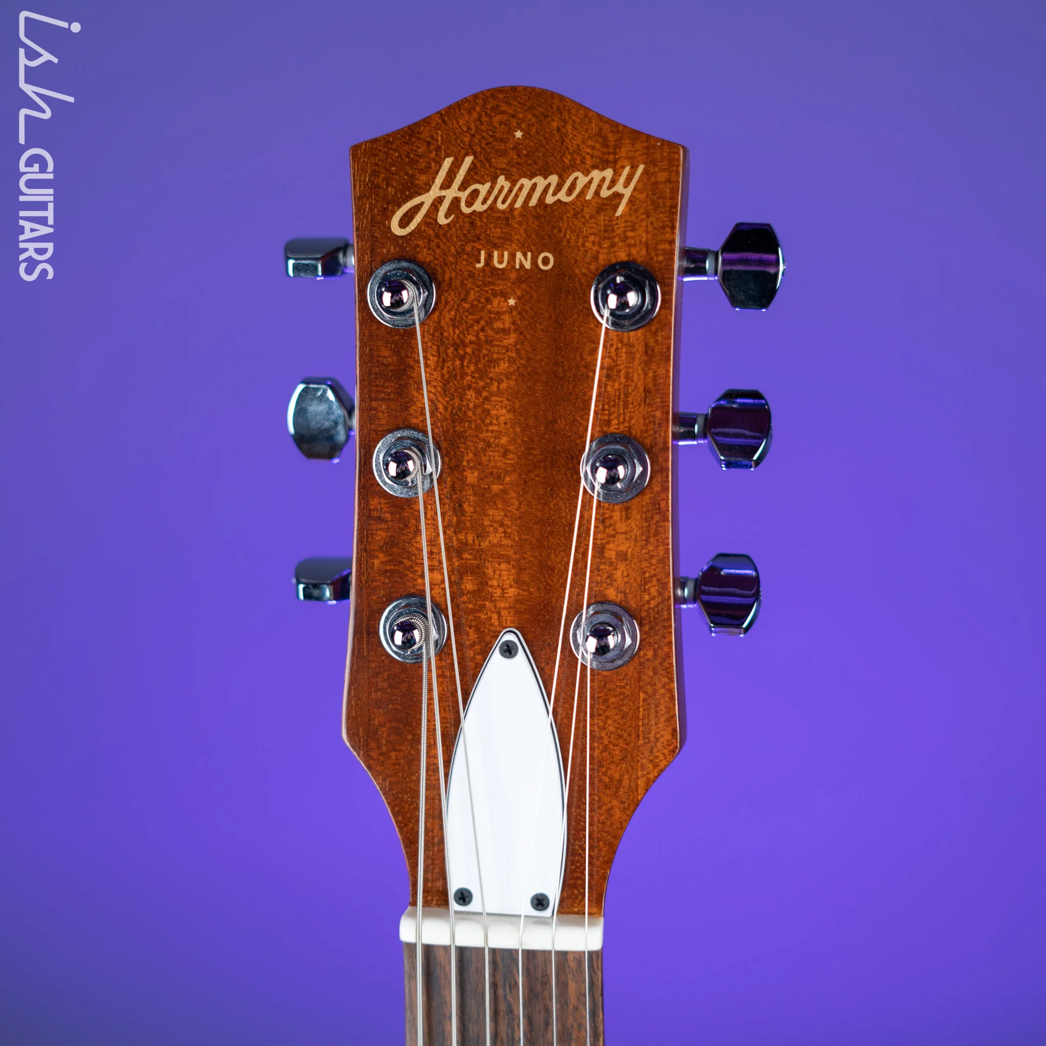 Harmony Juno Electric Guitar Rose - Image 5