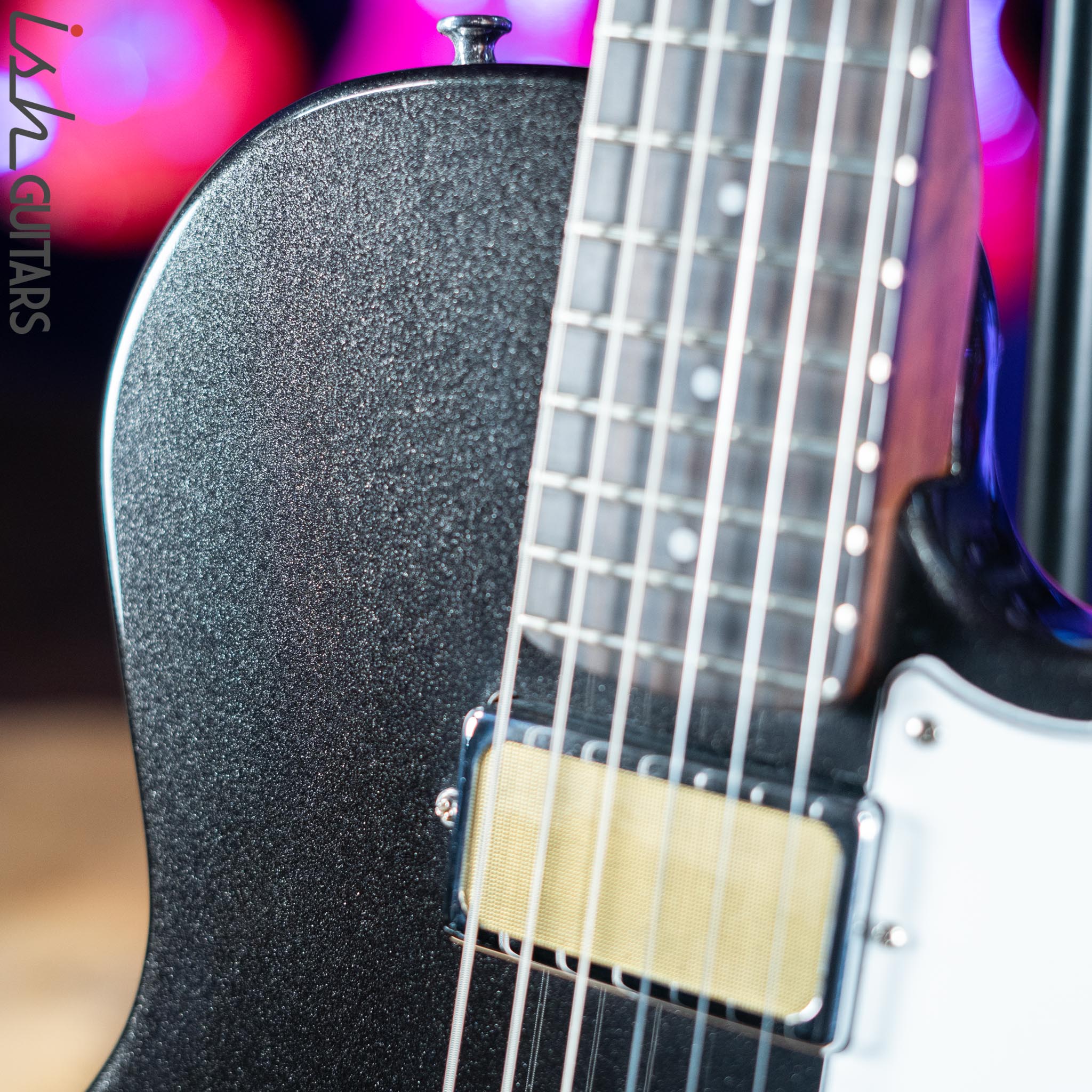Harmony Jupiter Electric Guitar Space Black Demo - Image 4