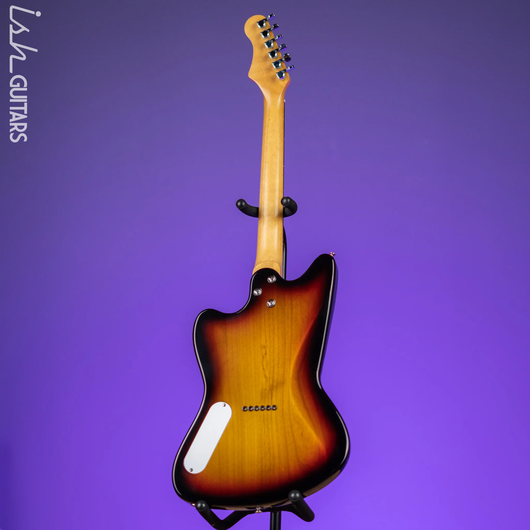 Harmony Silhouette Electric Guitar 3-Tone Sunburst - Image 6