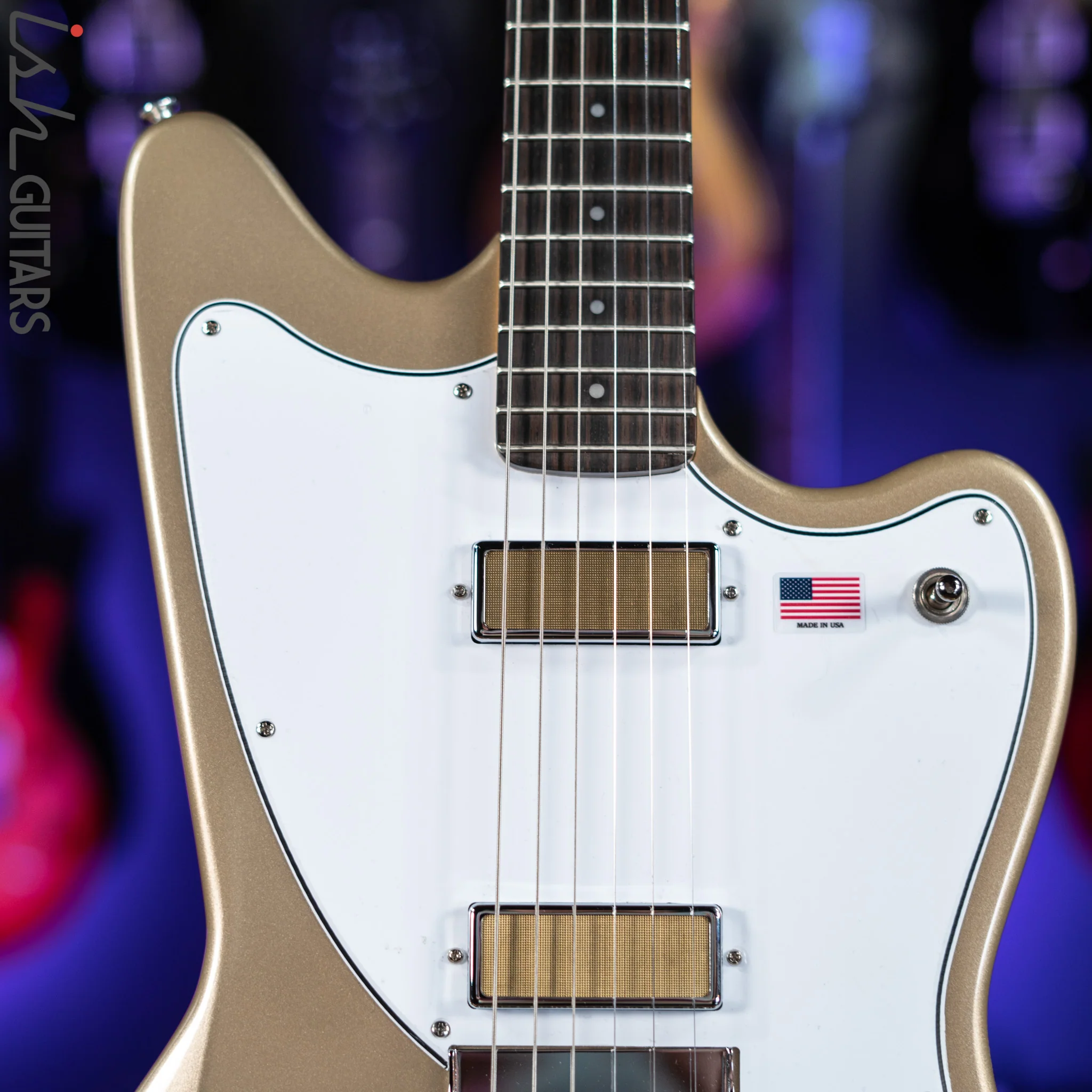 Harmony Silhouette Electric Guitar Champagne - Image 3