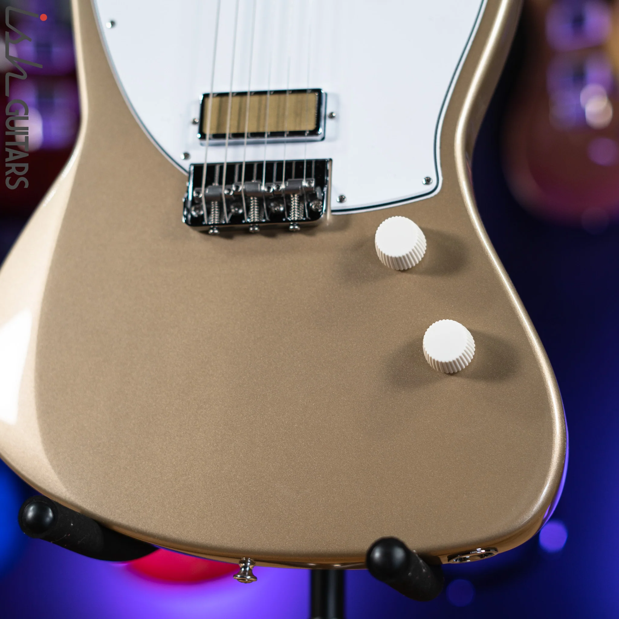 Harmony Silhouette Electric Guitar Champagne - Image 4