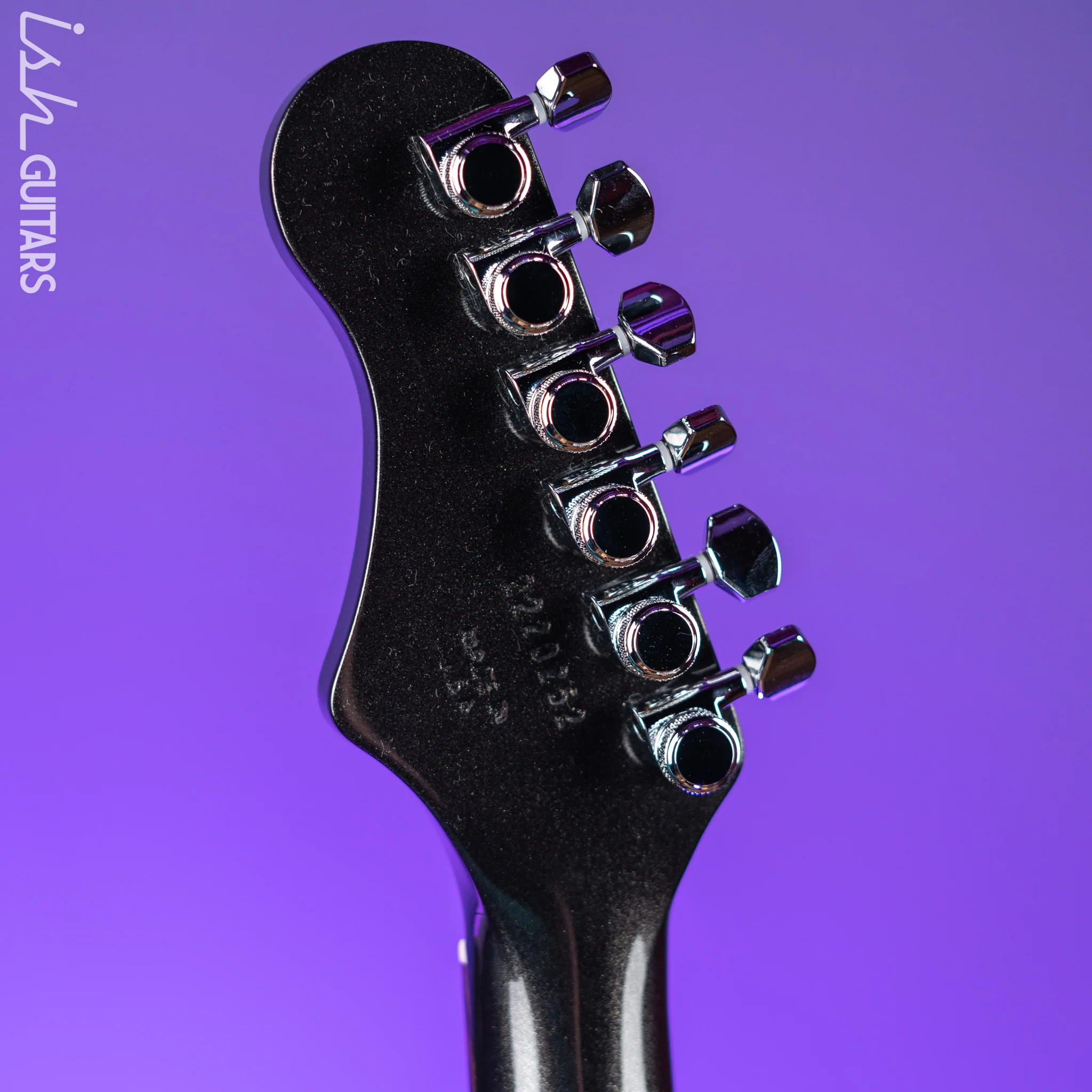 Harmony Standard Comet Electric Guitar Space Black - Image 10