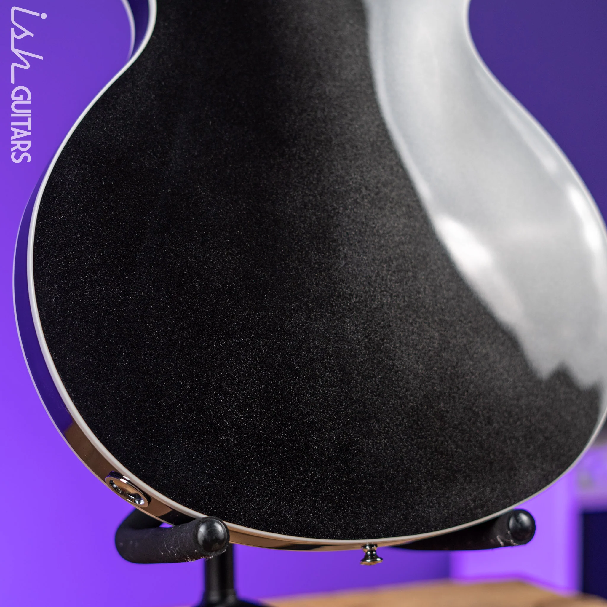 Harmony Standard Comet Electric Guitar Space Black - Image 9