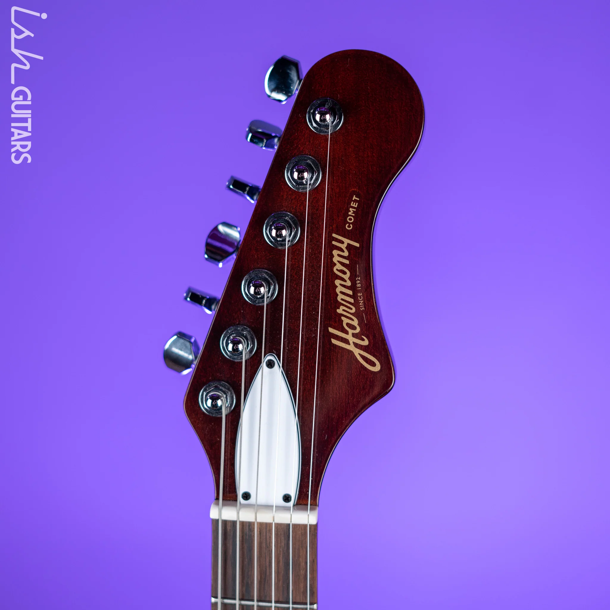 Harmony Standard Comet Electric Guitar Space Black - Image 5