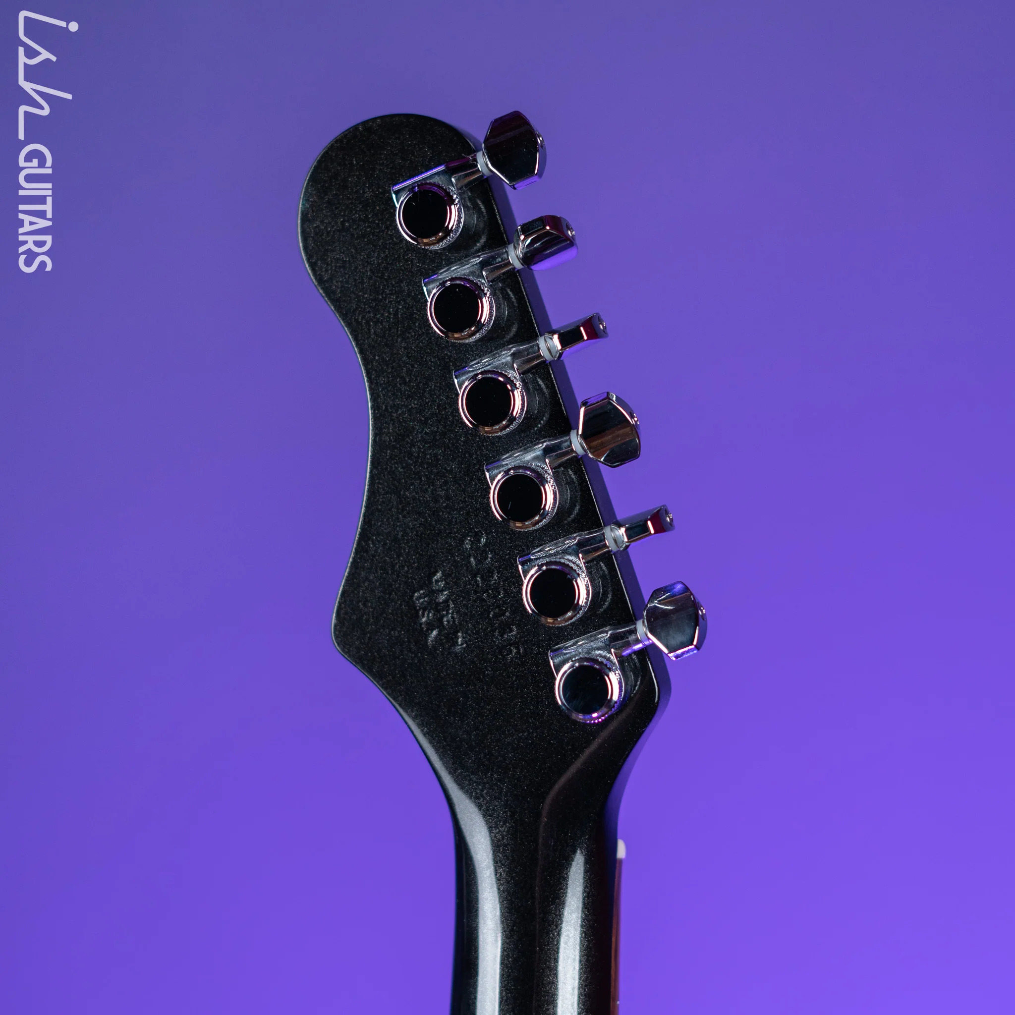 Harmony Standard Comet Electric Guitar Space Black - Image 8