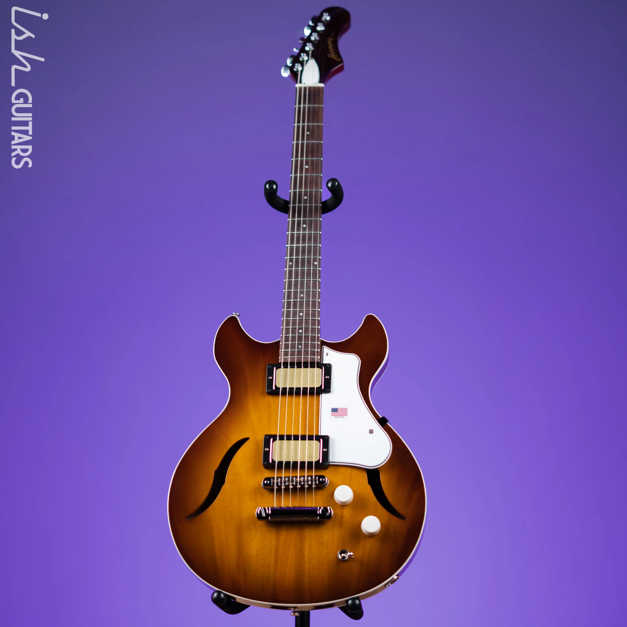 Harmony Standard Comet Electric Guitar Sunburst - Image 2