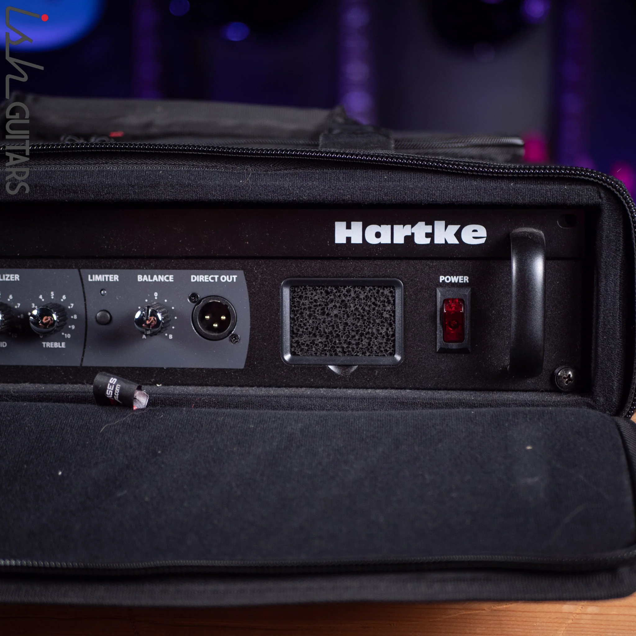 Hartke LH1000 Bass Amplifier Head Black - Image 5